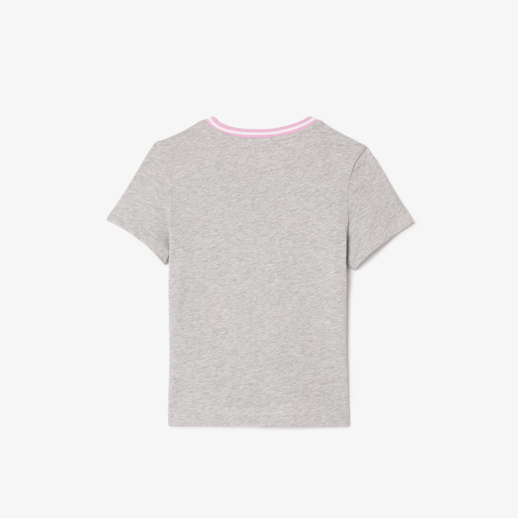 Contrast Print Cotton T-shirt Contrast Pocket Cotton T-shirt - TJ7295-00-IP2