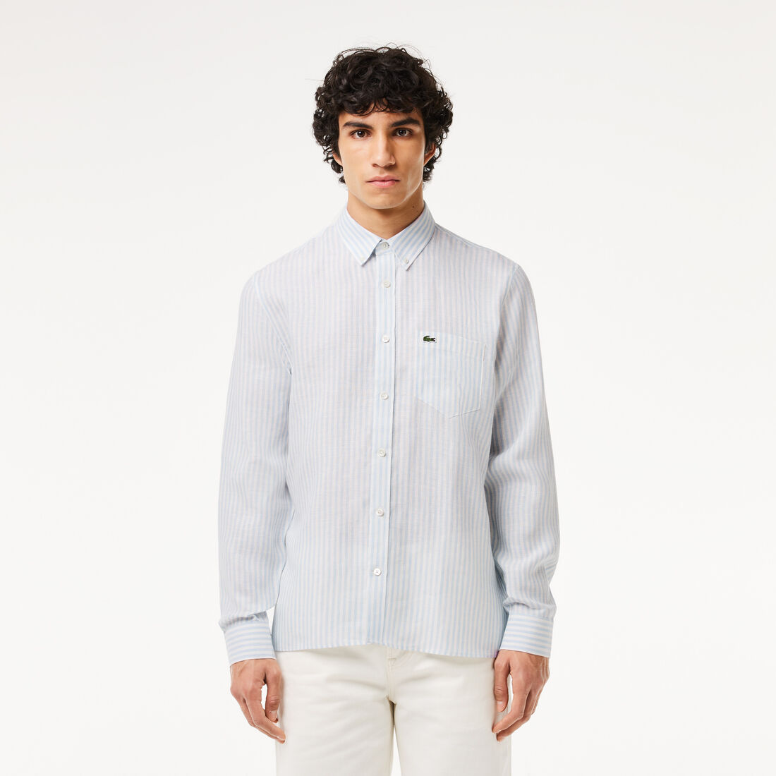Regular Fit Linen Shirt - CH6985-00-E7B
