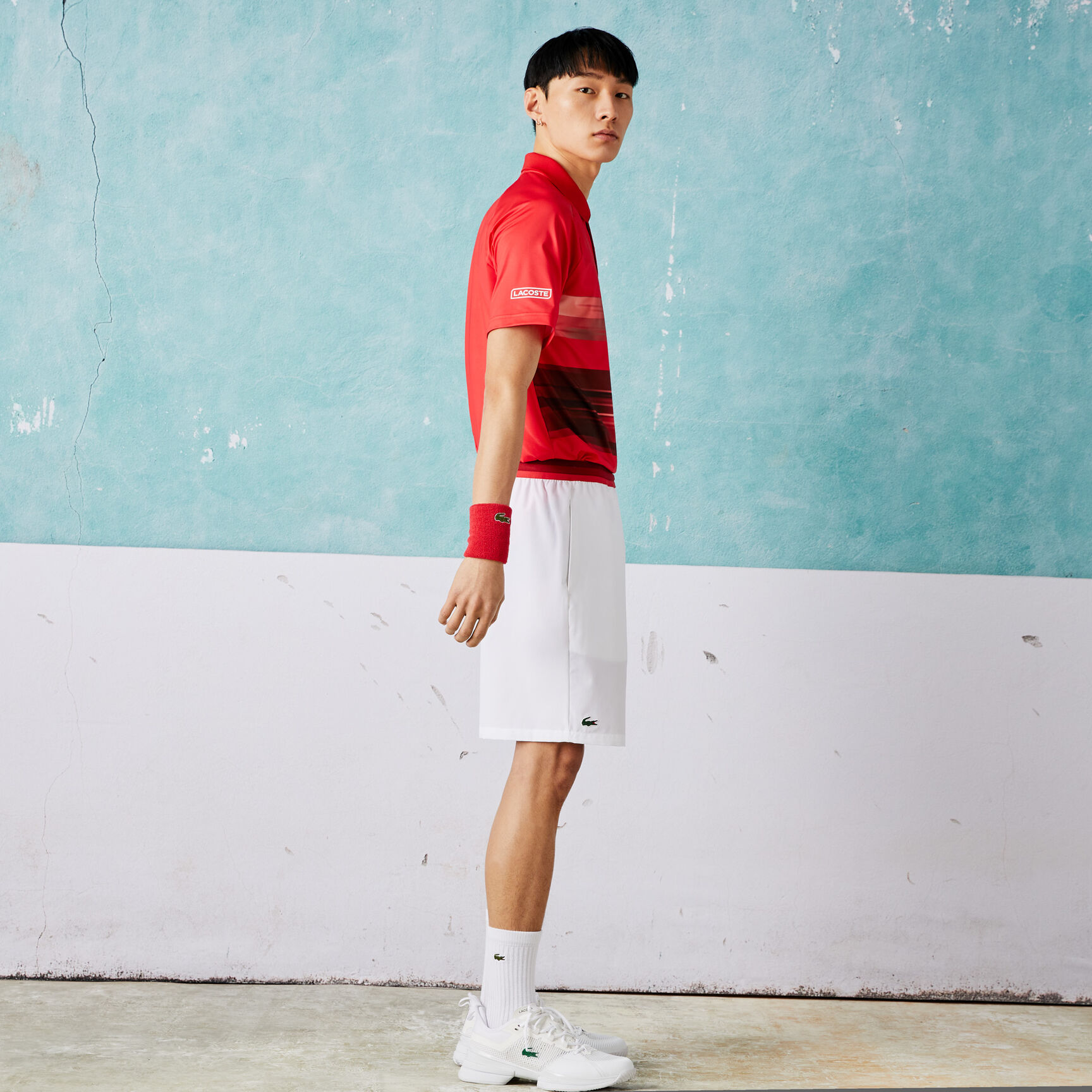 Men's Lacoste SPORT x Novak Djokovic Light Stretch Shorts Men's Lacoste SPORT x Novak Djokovic Light Stretch Shorts