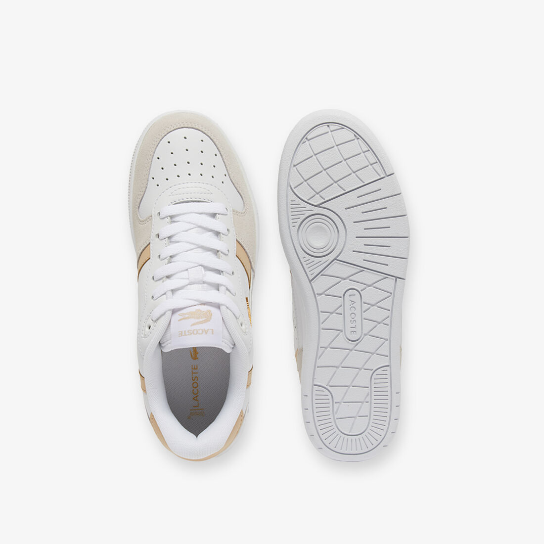 Women's T-Clip Set Leather Sneakers Women's T-Clip Set Leather Sneakers - 51SFA0163-83J