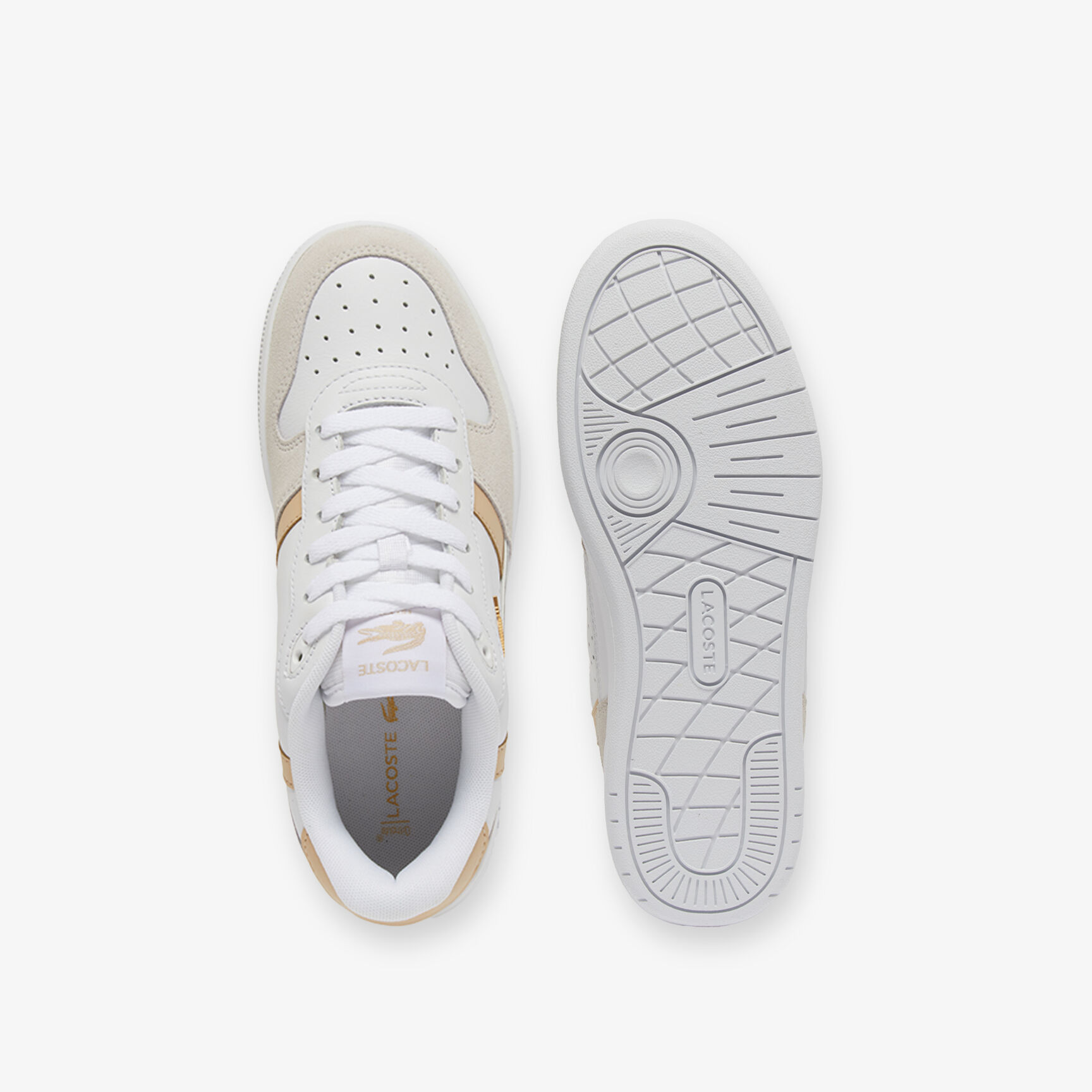 Women's T-Clip Set Leather Sneakers Women's T-Clip Set Leather Sneakers - 51SFA0163-83J