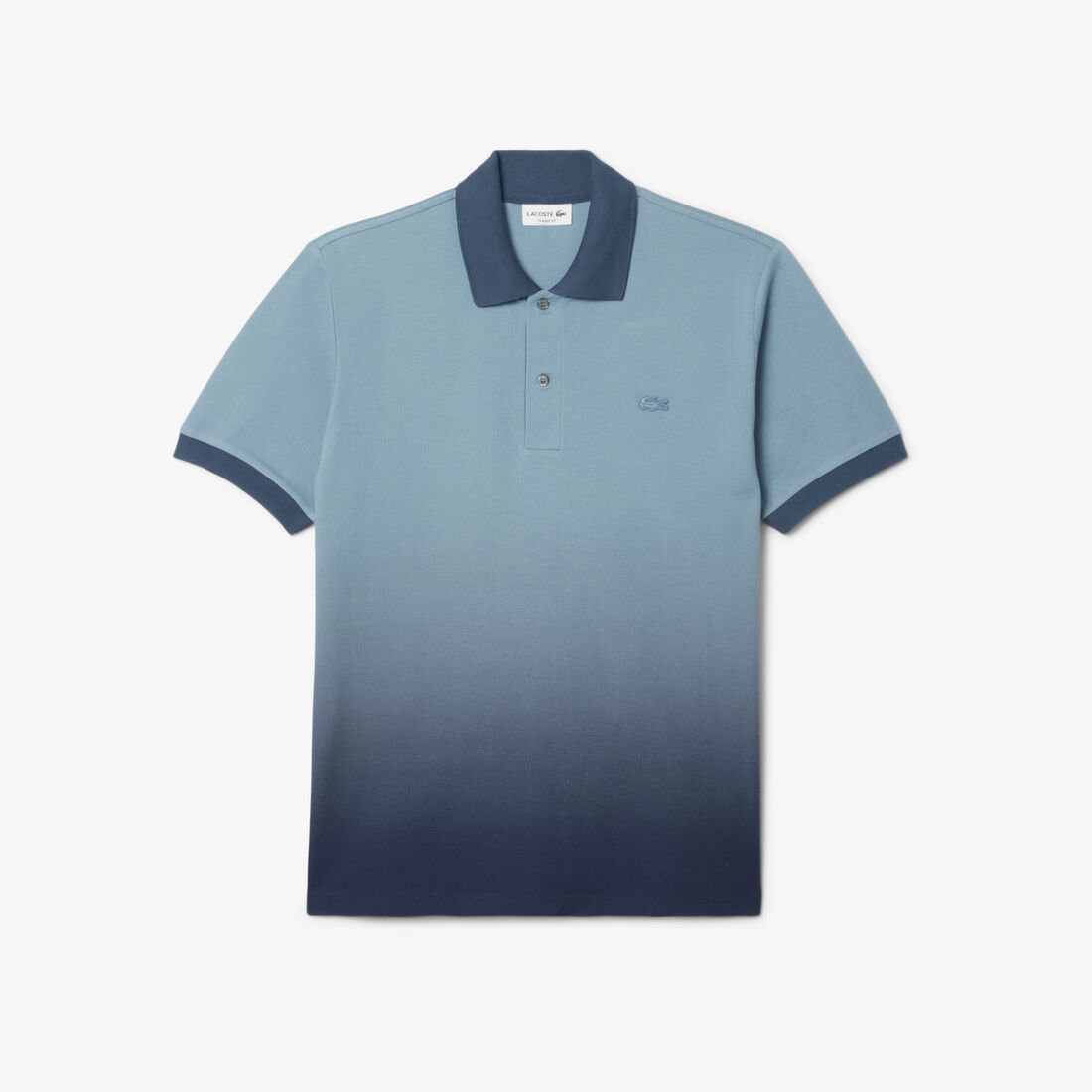 Classic Fit Ombre Print L.12.12 Polo Shirt Classic Fit Ombre Print L.12.12 Polo Shirt - PH0740-00-CUN