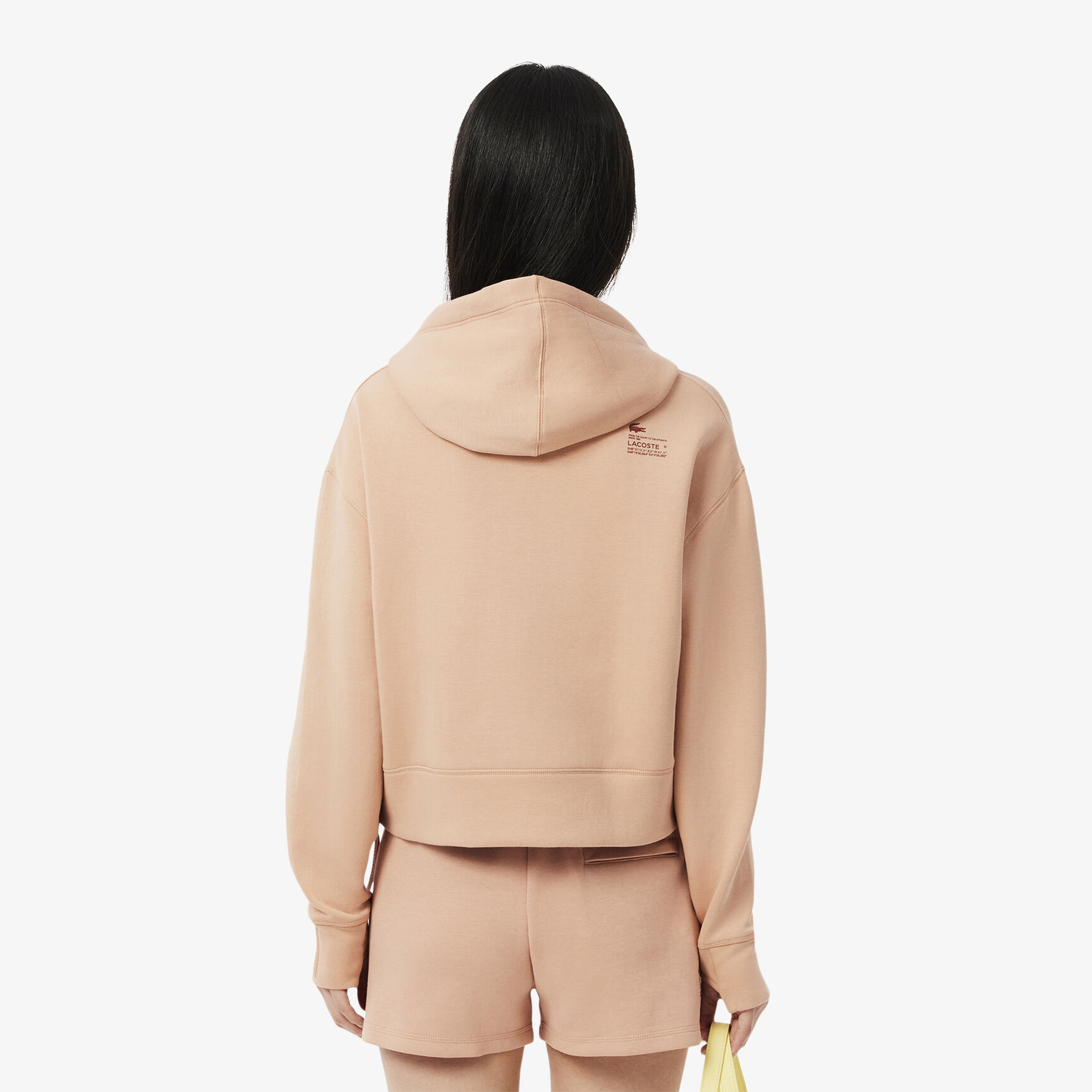 Short Cut Cotton Hoodie - SF0281-00-ZIH