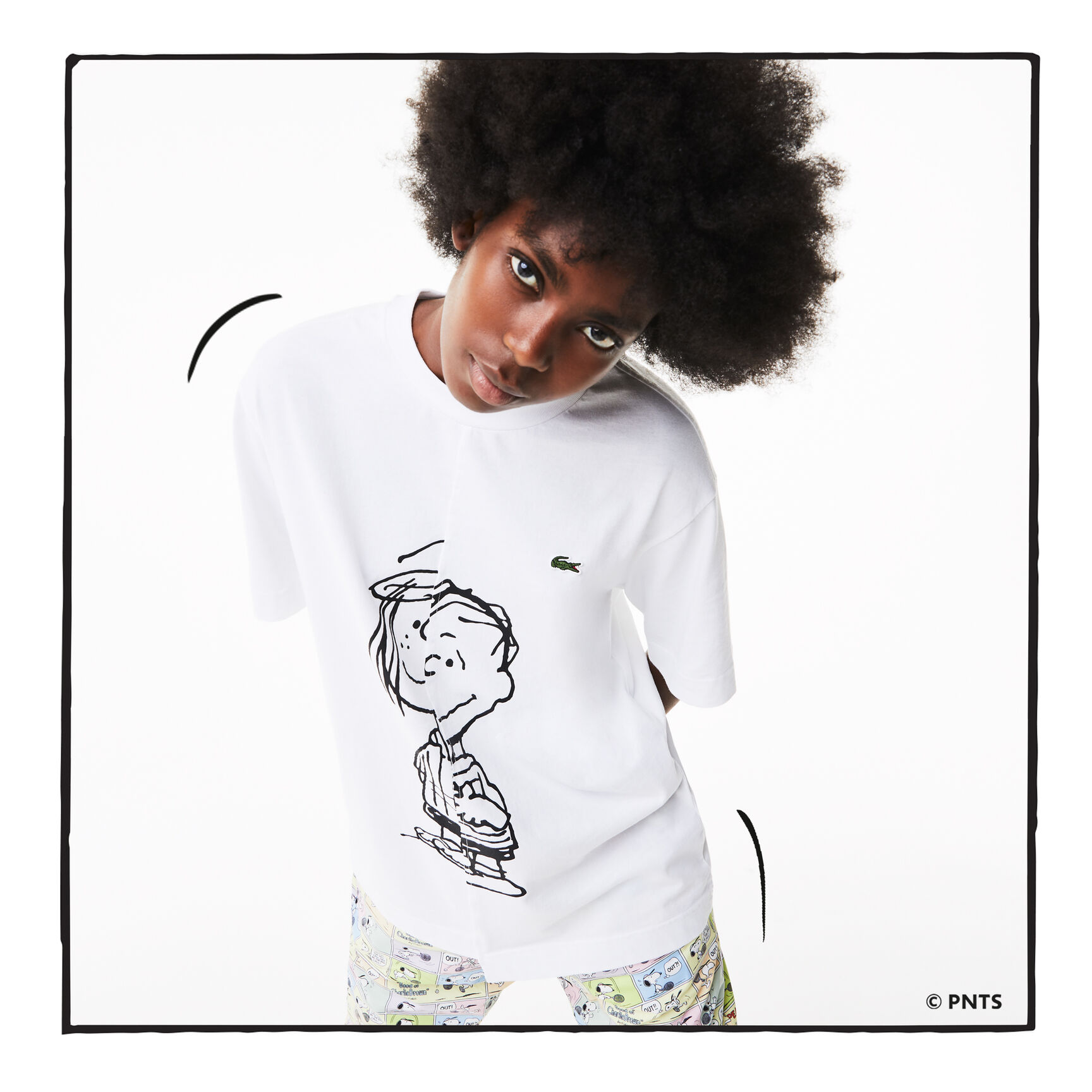 Unisex Lacoste L!VE x Peanuts Loose Fit T-shirt