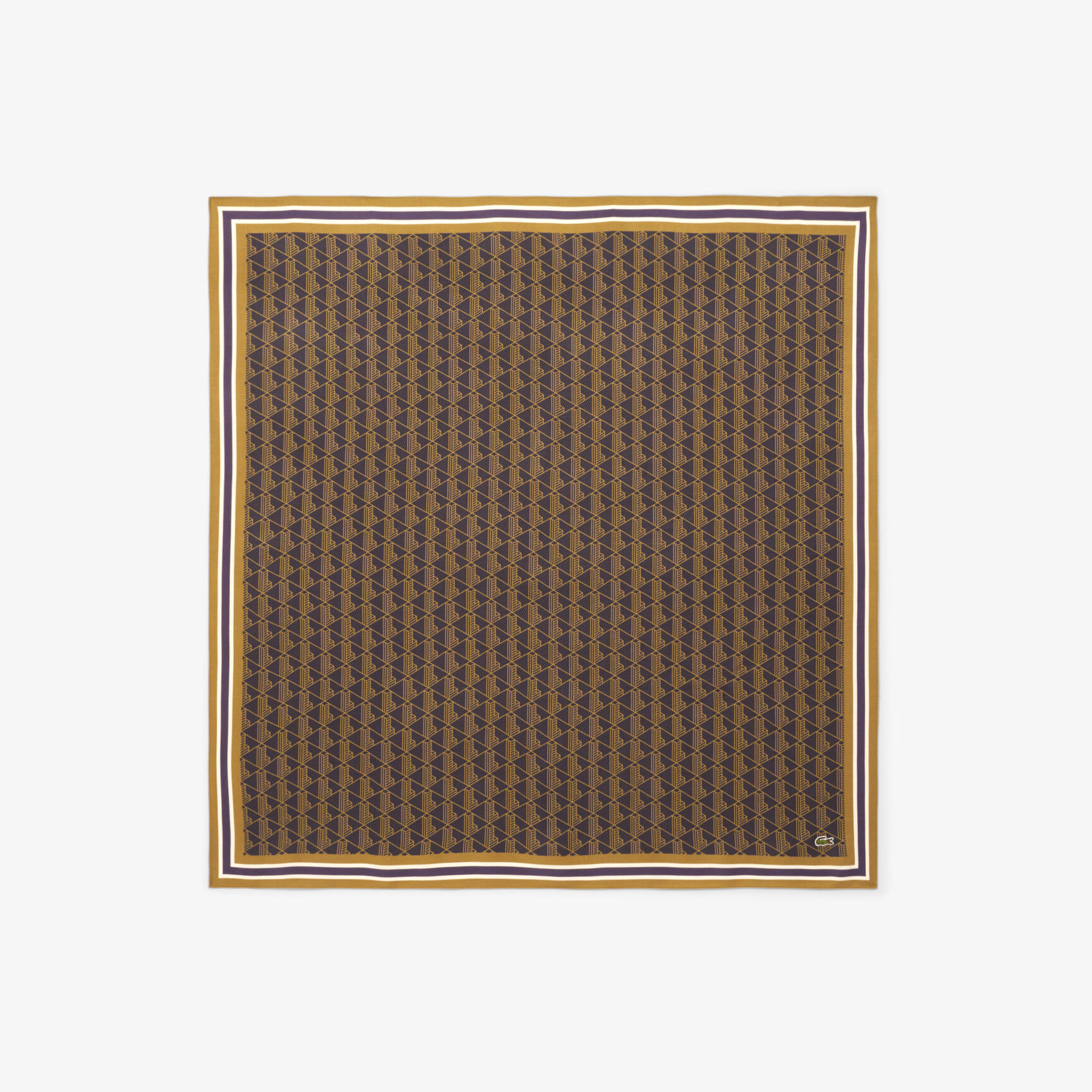 وشاح بطبعة مونوغرام Monogram Print Scarf - RE5691-00-9I4