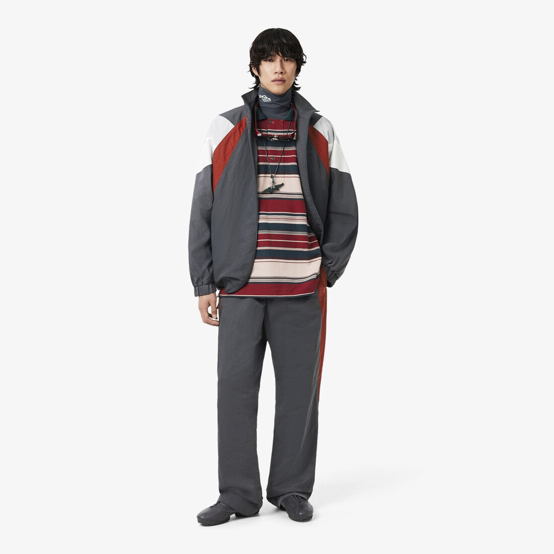Runway Colour-Block Track Jacket lacoste runway colour block track jacket