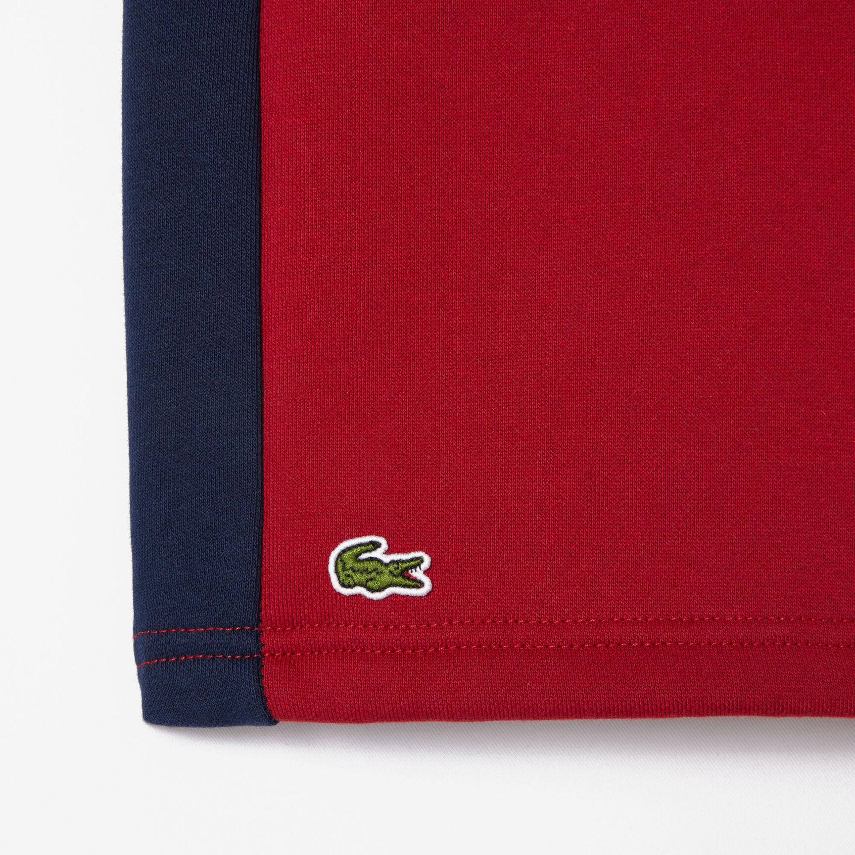 Kids' Lacoste Colour-Stripe Organic Cotton Shorts - GJ5283-00-IQF
