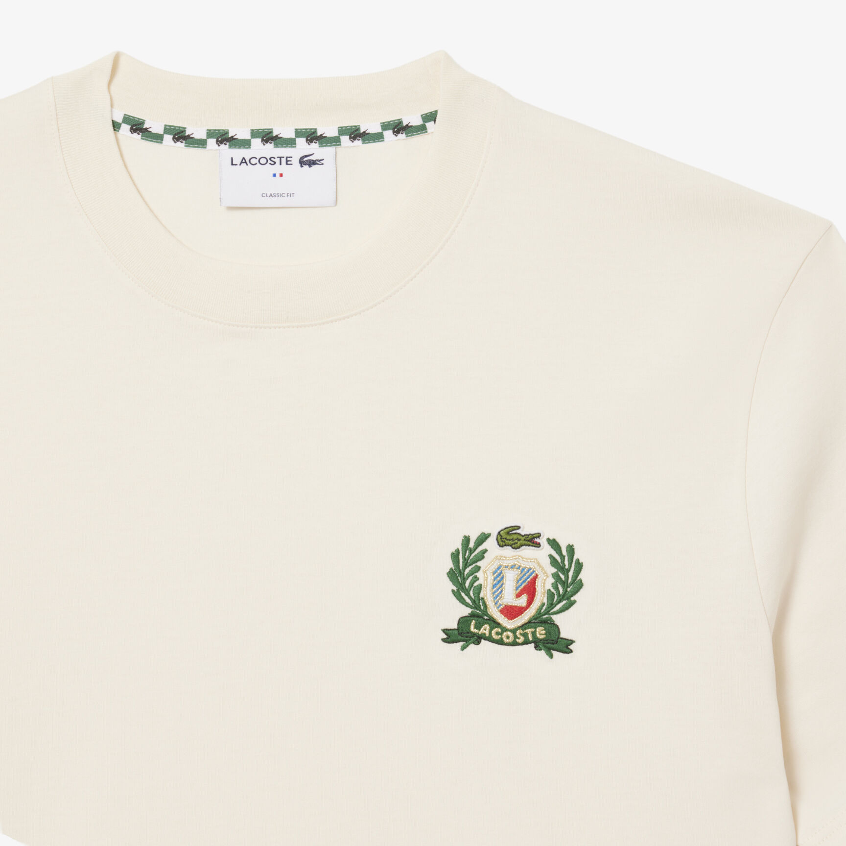 French Made Embroidered Badge T-shirt - TH0027-00-XFJ