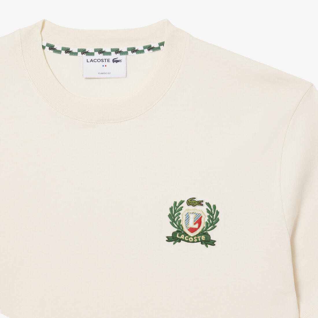 تي شيرت بشارة مطرزة صناعة فرنسية French Made Embroidered Badge T-shirt - TH0027-00-XFJ