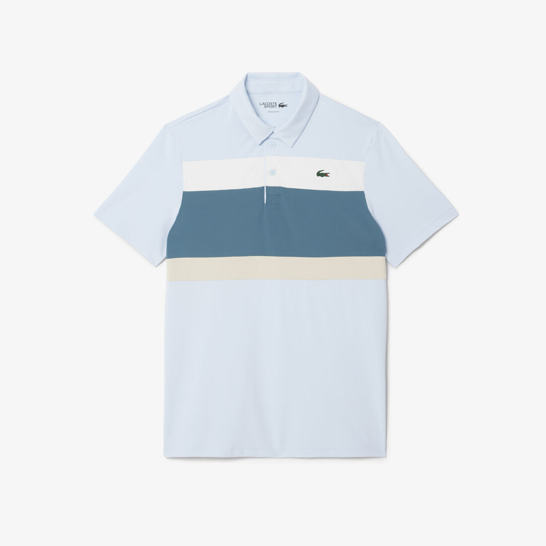 قميص بولو جولف بقصّة عادية وملون Regular Fit Colour-Block Golf Polo Shirt - DH8954-00-H9I