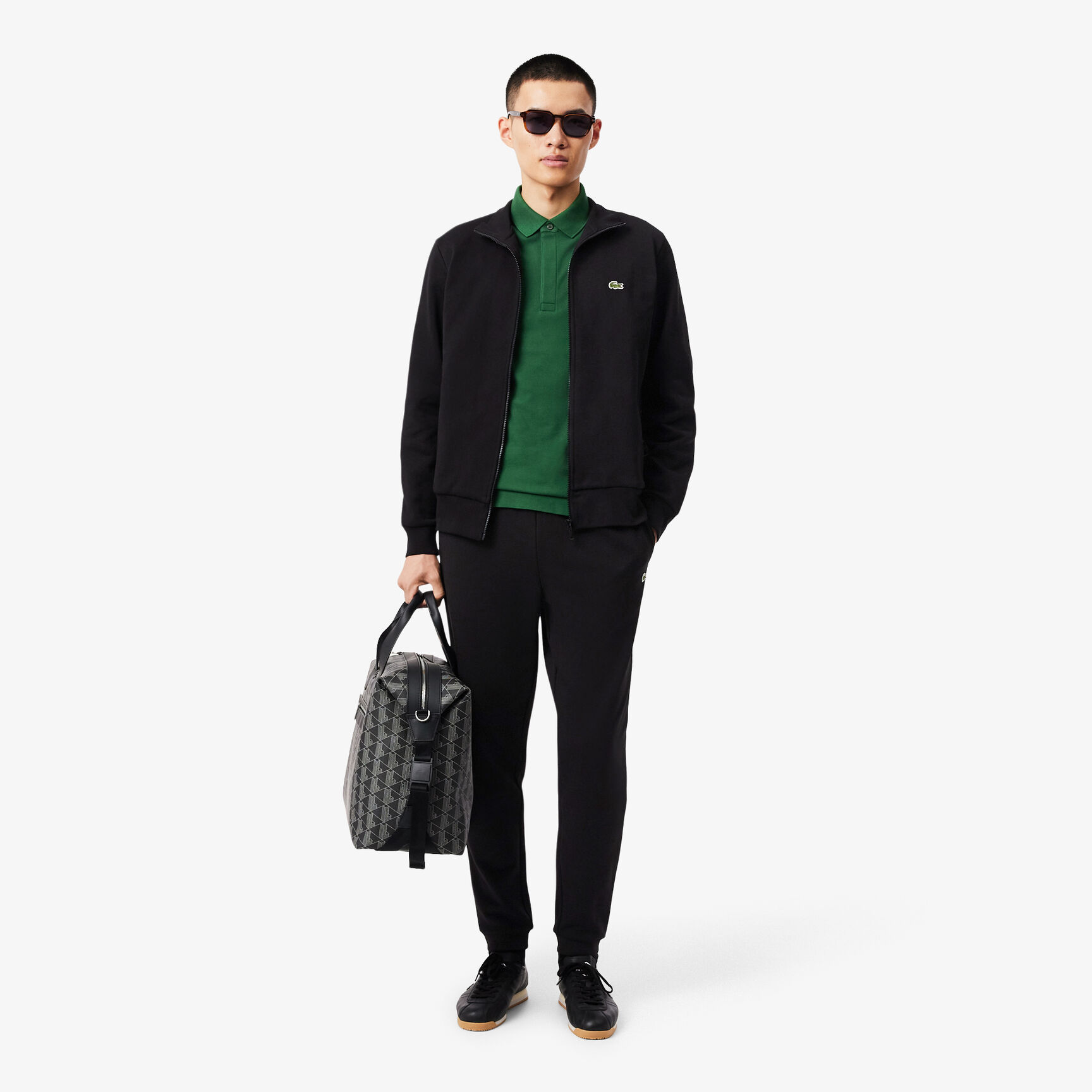 Zip-Up High Neck Fleece Sweatshirt - SH9622-00-031