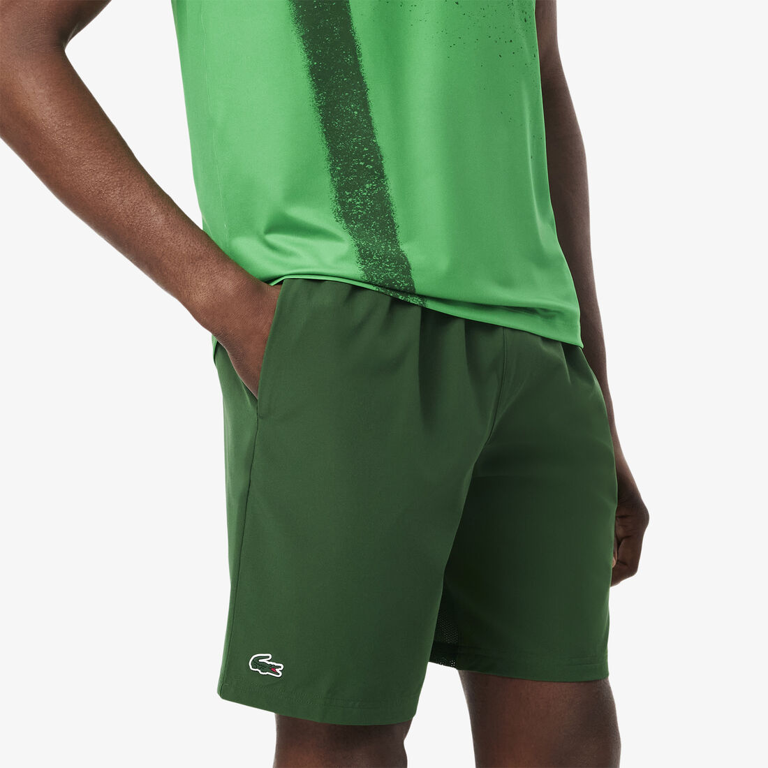 شورت لاكوست تنس × نوفاك ديوكوفيتش Lacoste Tennis x Novak Djokovic Shorts - GH7413-00-FTI