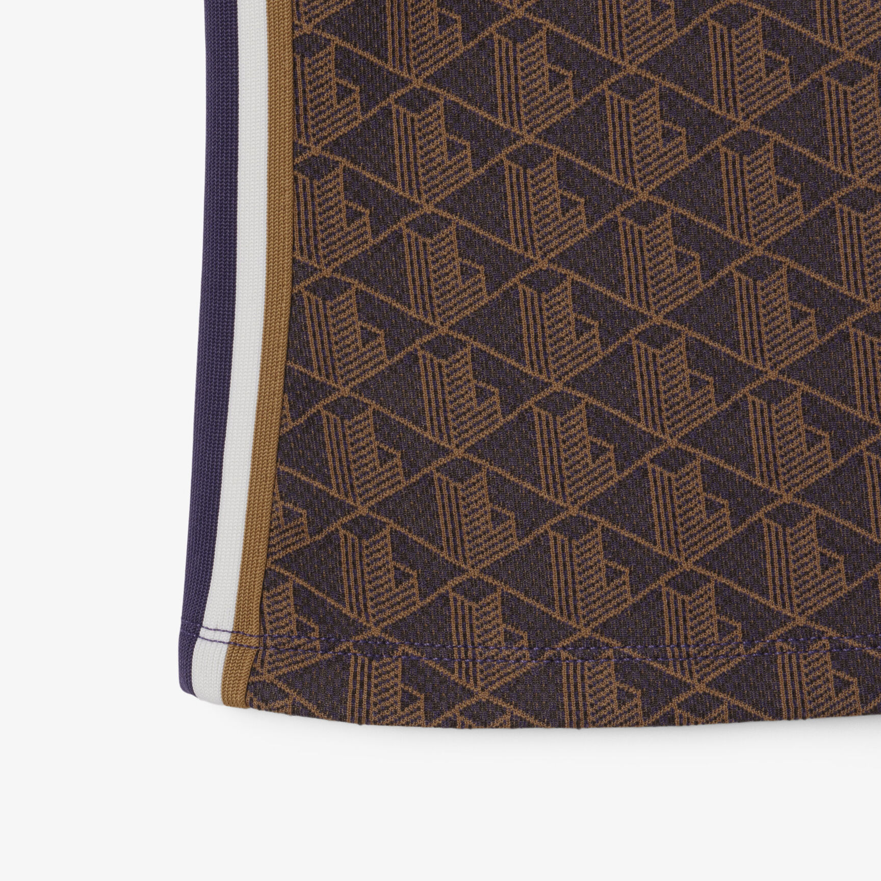 Slim Fit Monogram Jacquard Polo Shirt - DF3364-00-9I4