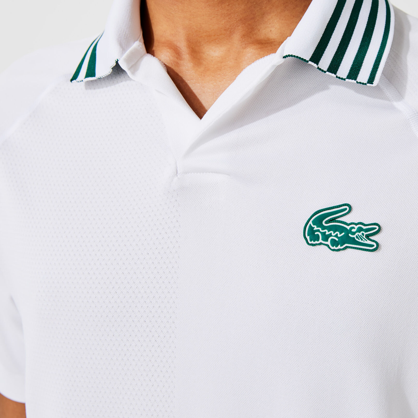 Men’s Lacoste SPORT Breathable Seamless Regular Fit Polo