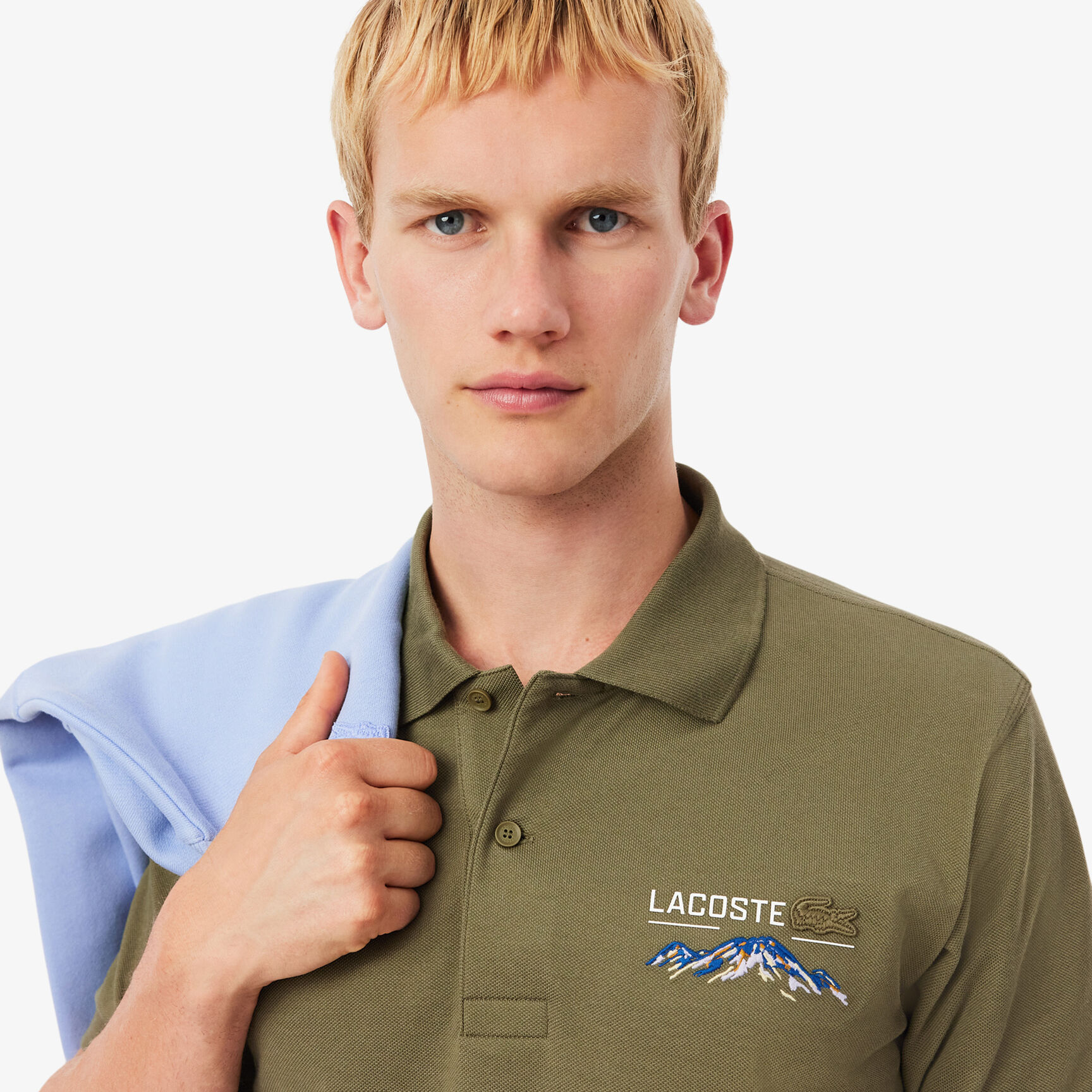 Classic Fit Embroidered Motif Pique Polo Shirt - PH5821-00-E9F