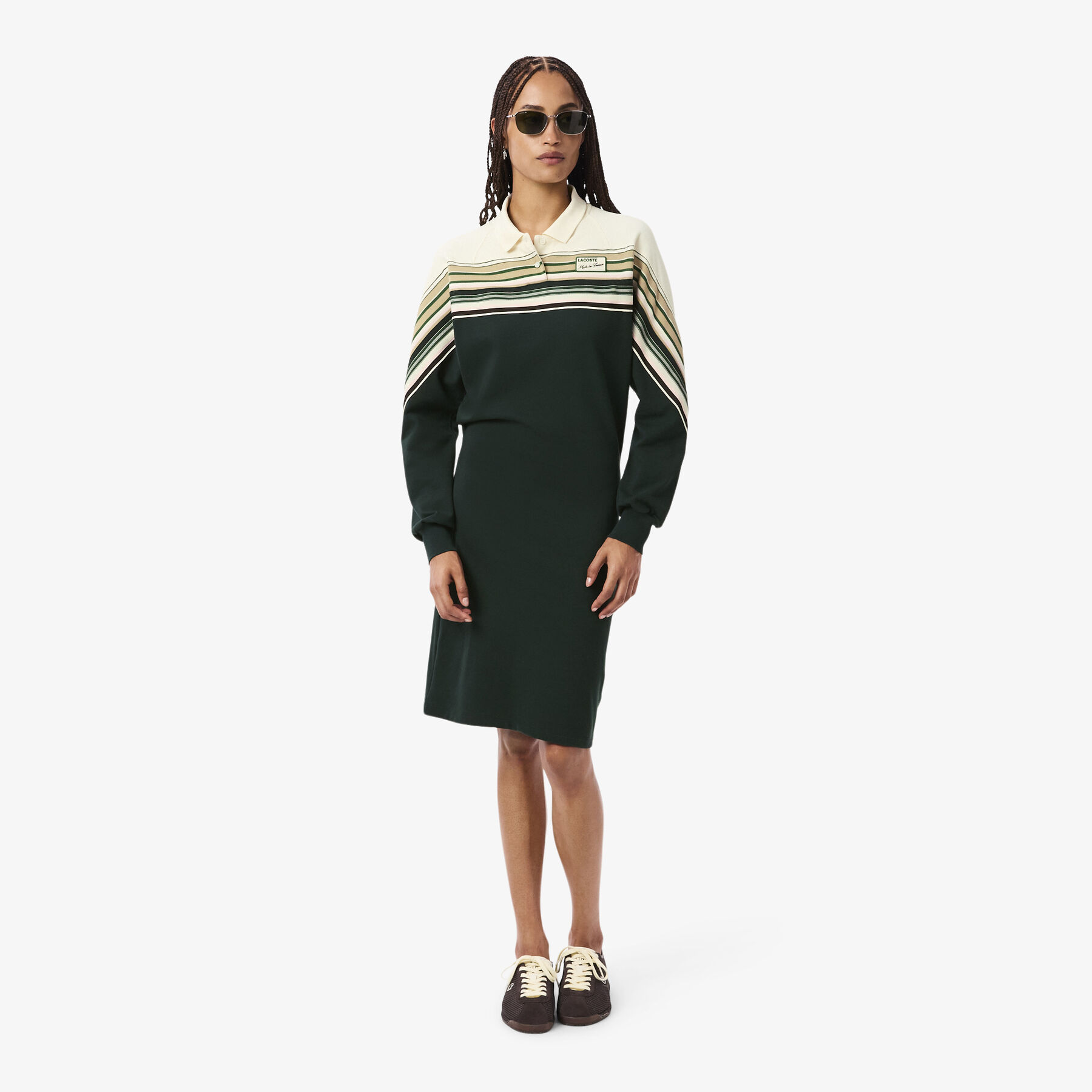 Slim Fit French Made Pique Dress lacoste slim fit french made pique dress