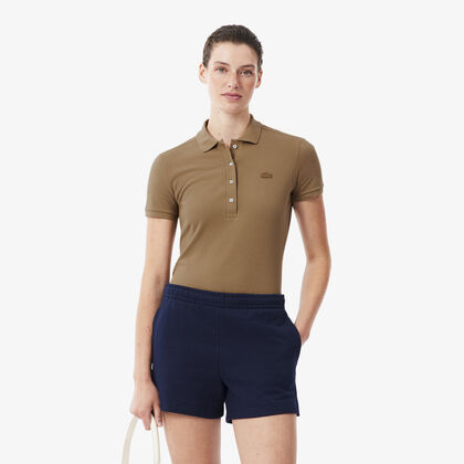 lacoste l 12 d slim fit stretch petit pique polo shirt