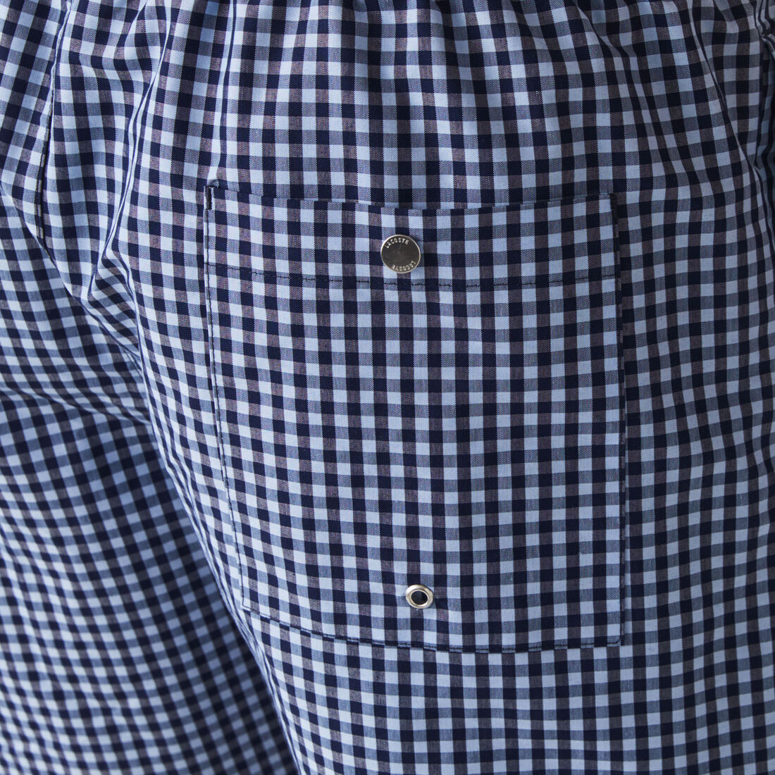 شورت سباحة للرجال متوسط الطول من مزيج قطن كاروهات جنجهام شورت سباحة للرجال متوسط الطول من مزيج قطن كاروهات جنجهام