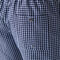 Men’s Mid-Length Gingham Check Cotton Blend Swimming Trunks lacoste men s mid length gingham check cotton blend swimming trunks