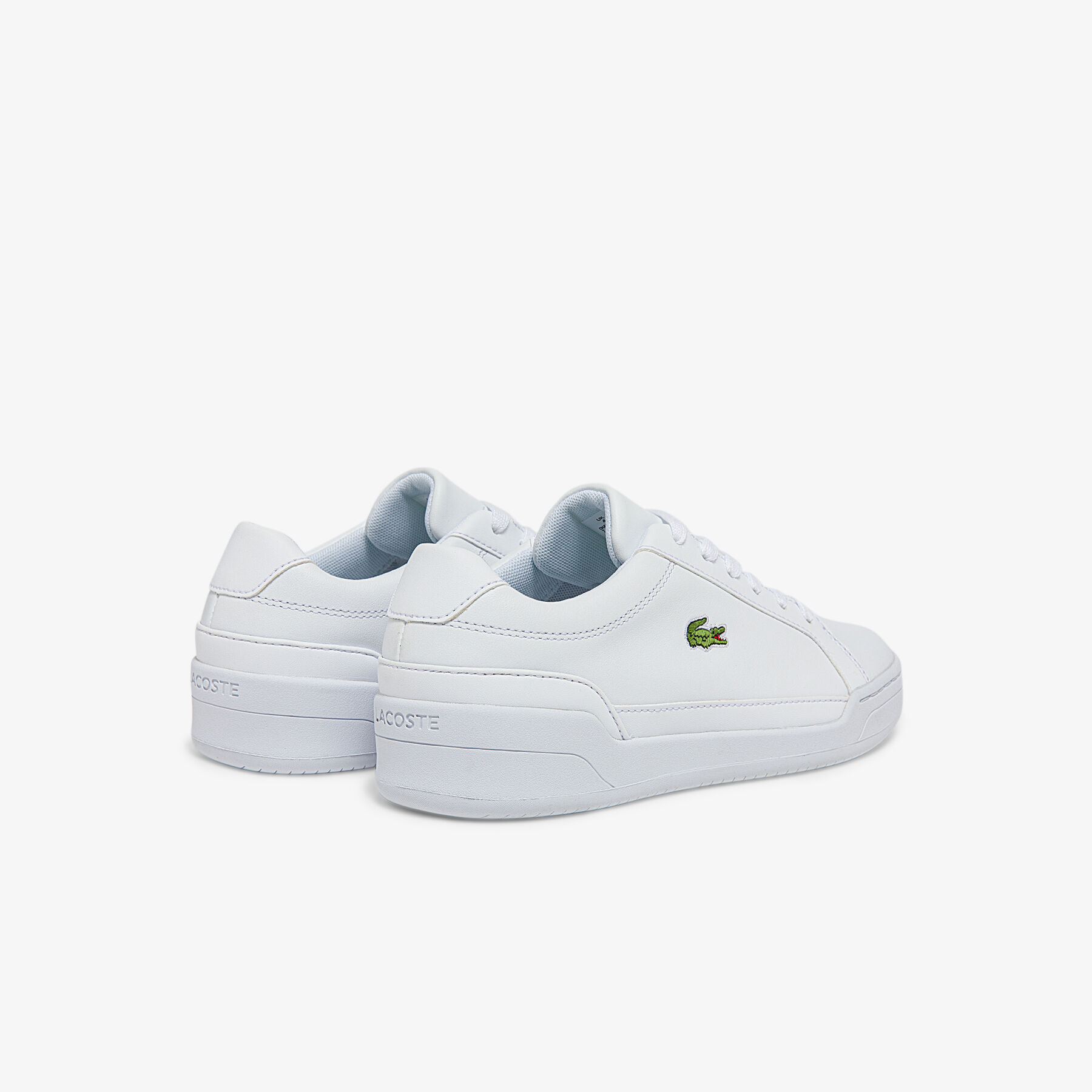 lacoste women s challenge leather and synthetic sneakers
