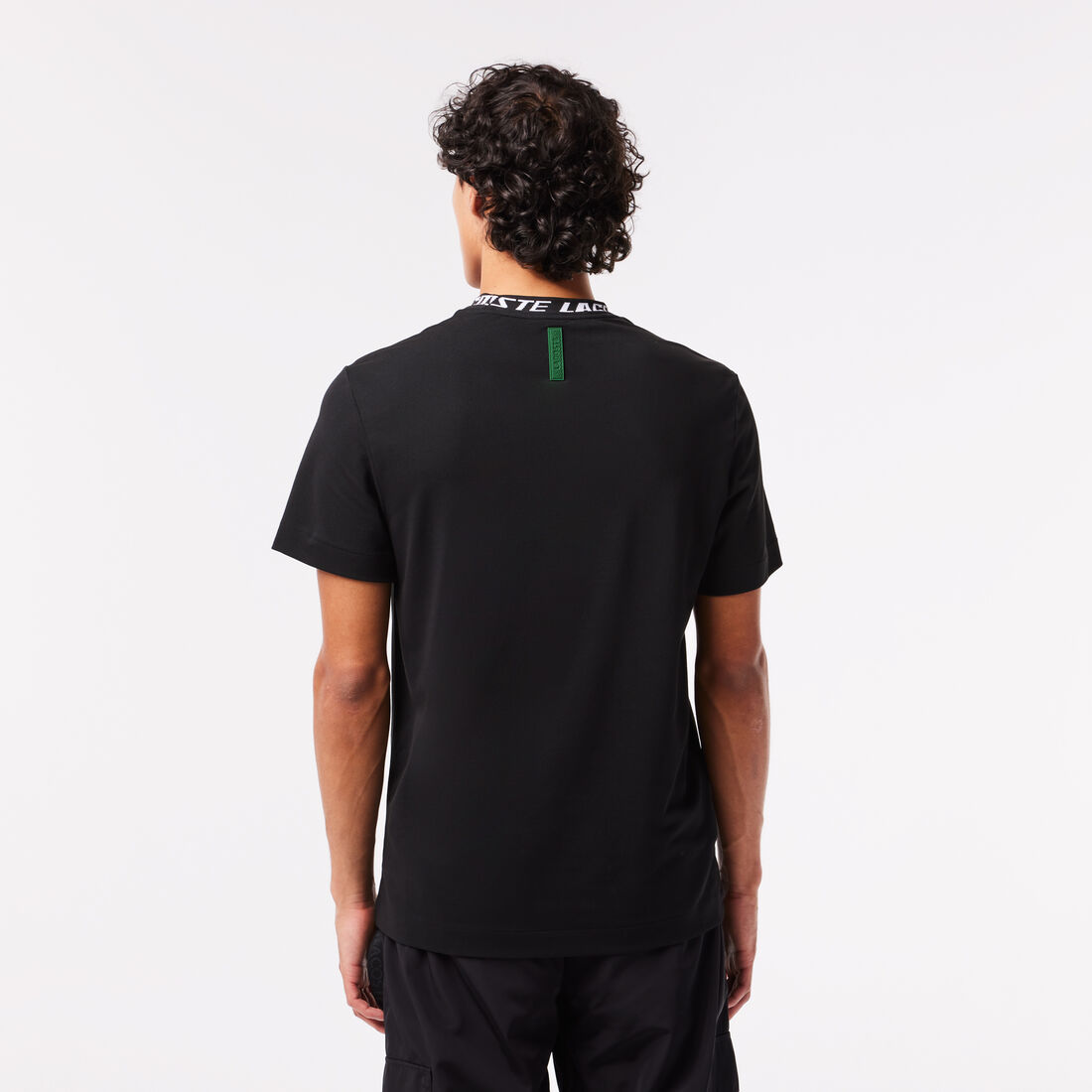 Men's Lacoste Regular Fit Branded Collar T-shirt Men's Lacoste Regular Fit Branded Collar T-shirt - TH9687-00-031