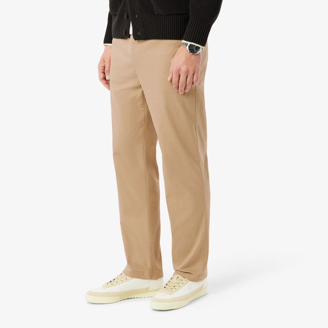 بنطلون تشينو من قطن التويل بقصة عادية Regular Fit Cotton Twill Chino Pants - HH1982-00-02S