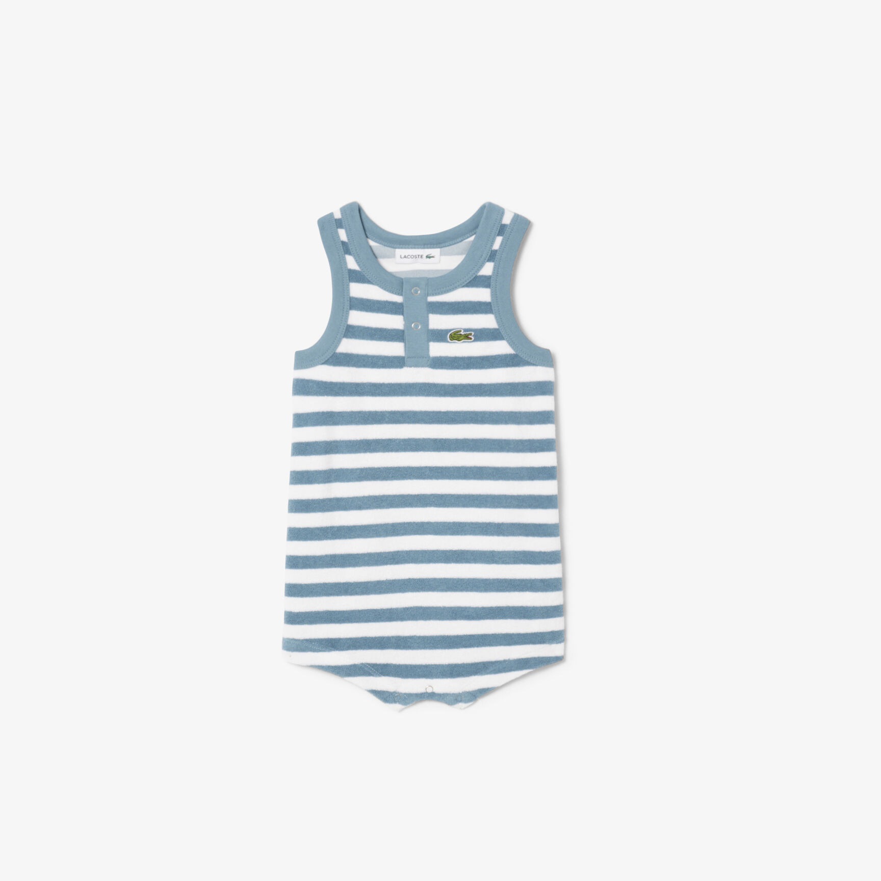مخطط تيري بيبي نيسيي Striped Terry Baby Onesie - 4J8488-00-I0N
