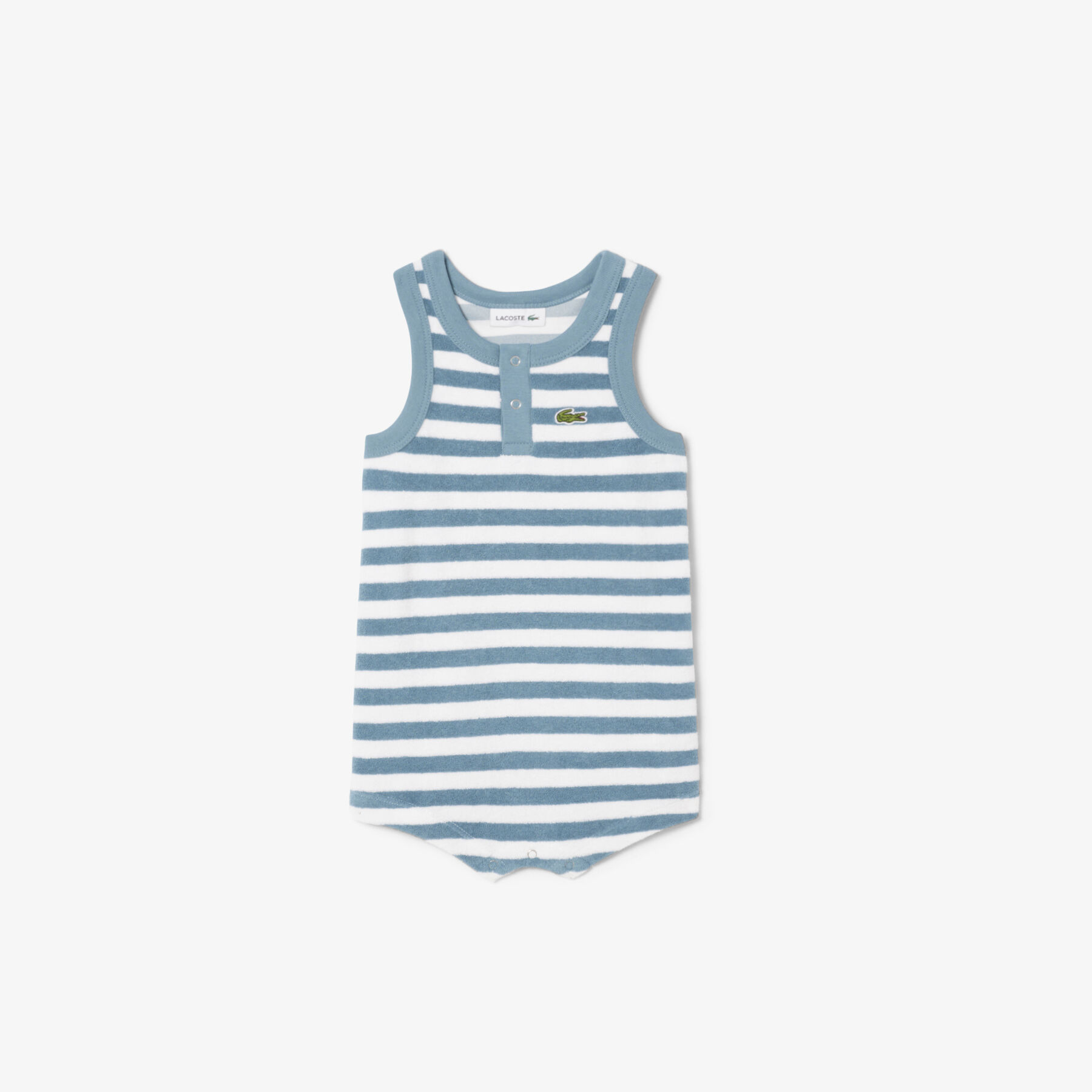 Striped Terry Baby Onesie lacoste striped terry baby onesie