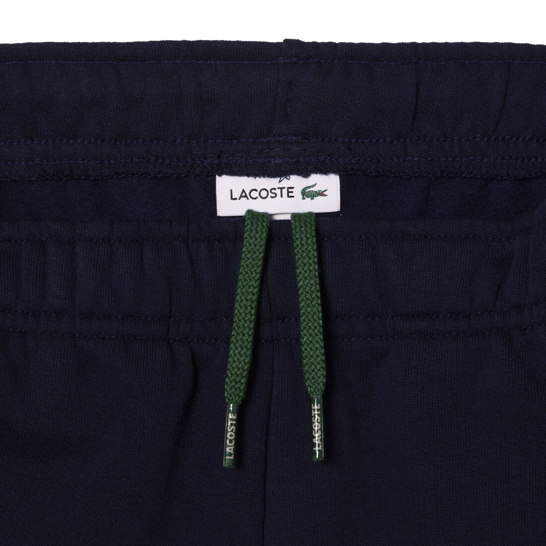 شورت لاكوست صوف قطن عضوي ناعم للأطفال Kids' Lacoste Organic Brushed Cotton Fleece Shorts - GJ9733-00-166
