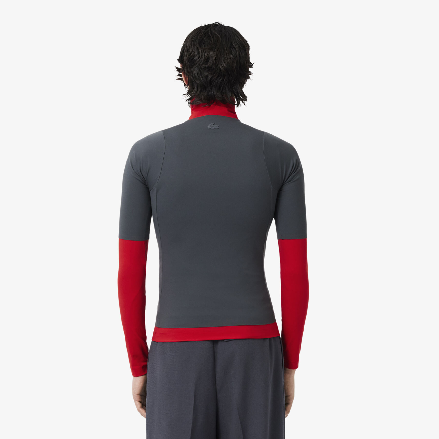Runway Zipped Printed Stretch T-shirt lacoste runway zipped printed stretch t shirt