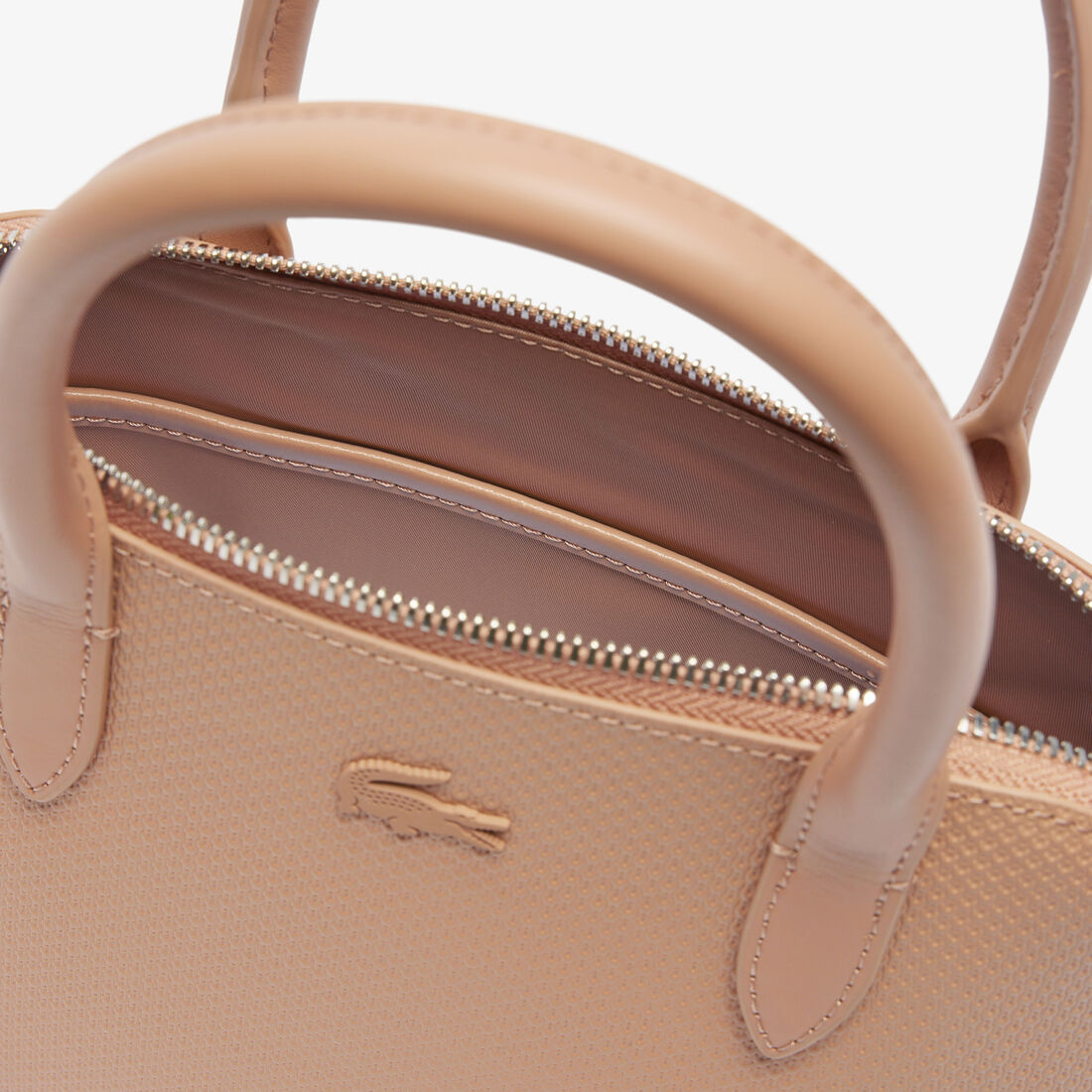 حقيبة شانتاكو بوغاتي صغيرة من جلد بيكيه Women's Chantaco Embossed Pique Leather Top Handle Bag - NF3723KL-N76