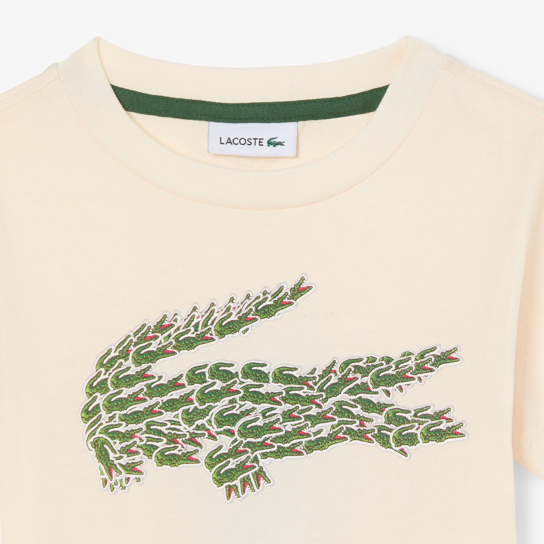 Crocodile Print Cotton T-shirt Crocodile Print Cotton T-shirt - TJ0842-00-XFJ