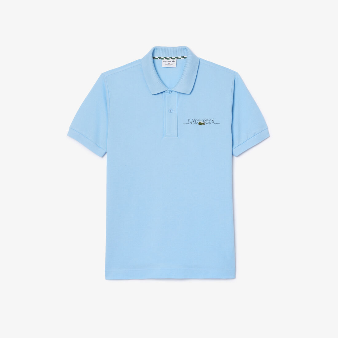 Original L.12.12 Lacoste wording French Made Polo Shirt Shirt Original L.12.12 Lacoste wording French Made Polo Shirt Shirt - PH6006-00-HBP