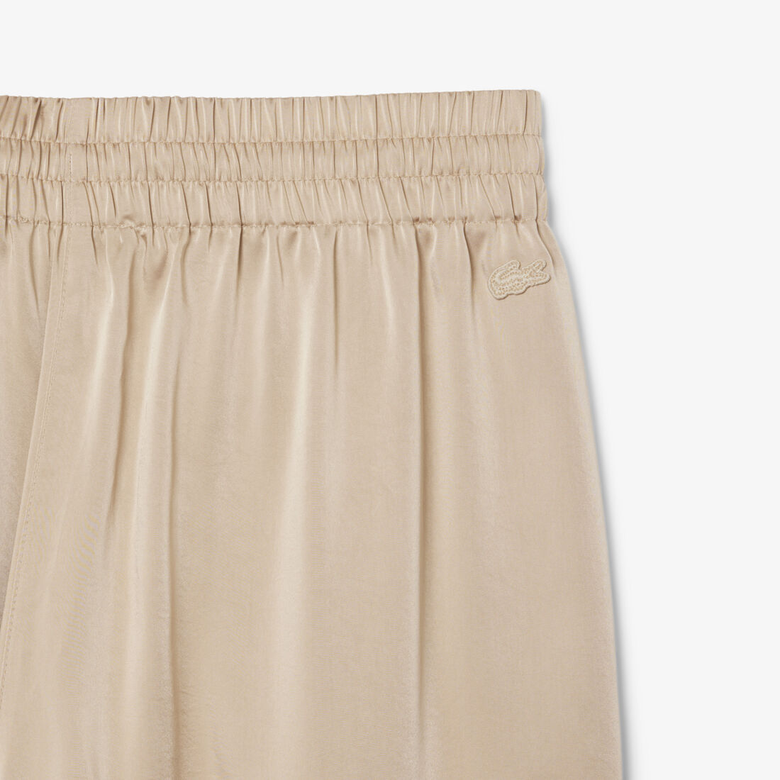 بنطال ساتان مطاطي واسع Oversized Elasticated Satin Pants - HF9801-00-X6F