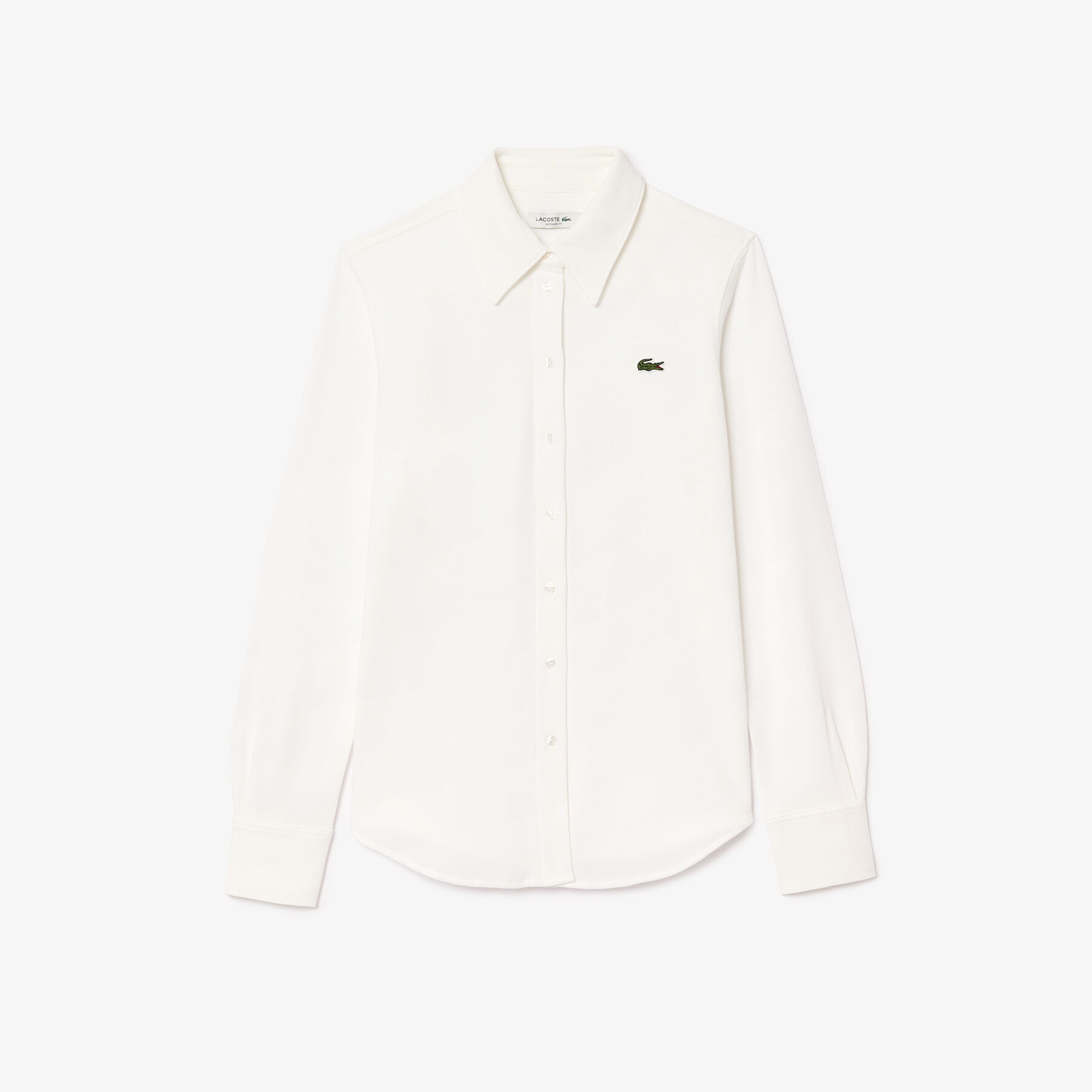 lacoste regular fit cotton pique shirt