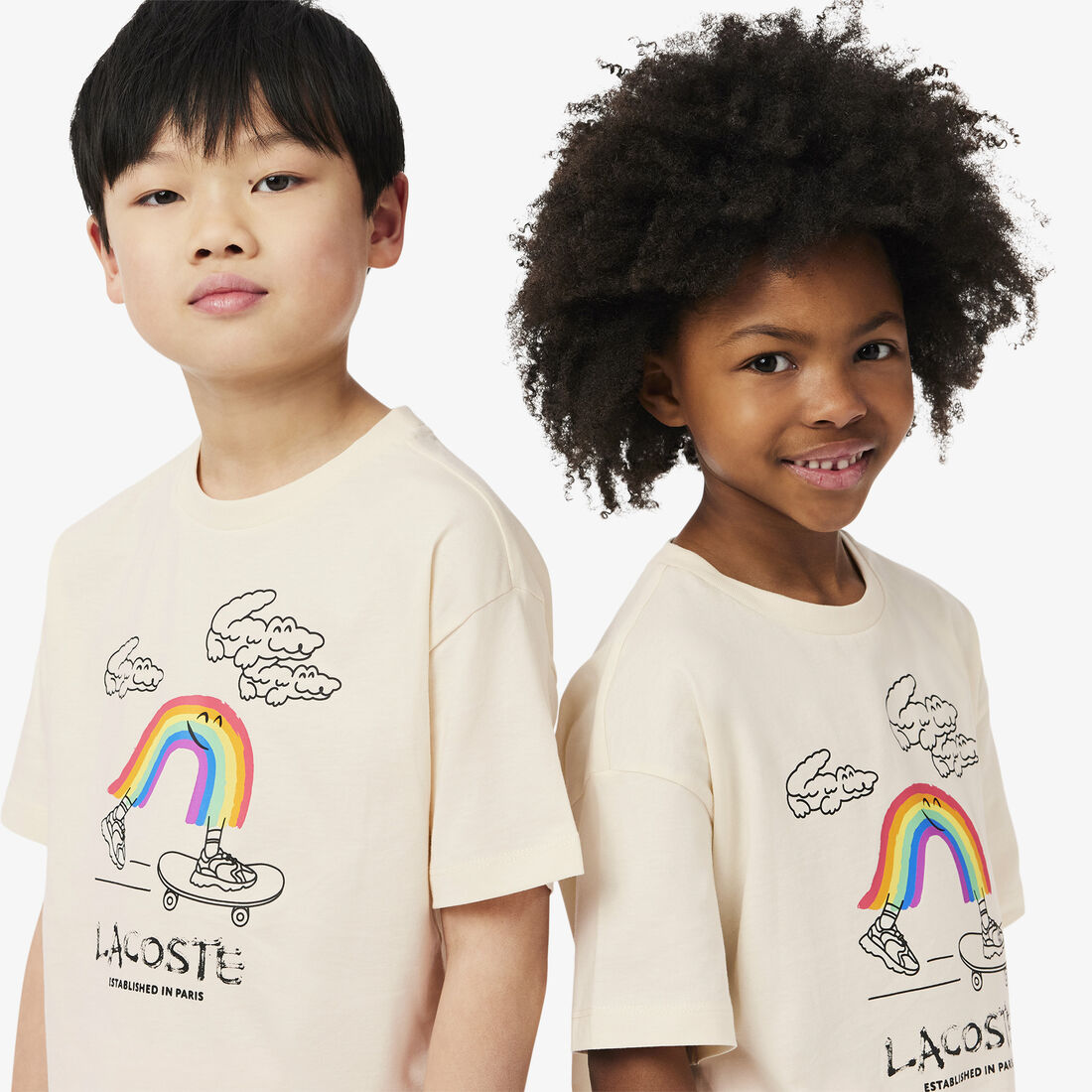 تي شيرت قطني مطبوع Printed Cotton T-shirt - TJ8432-00-XFJ