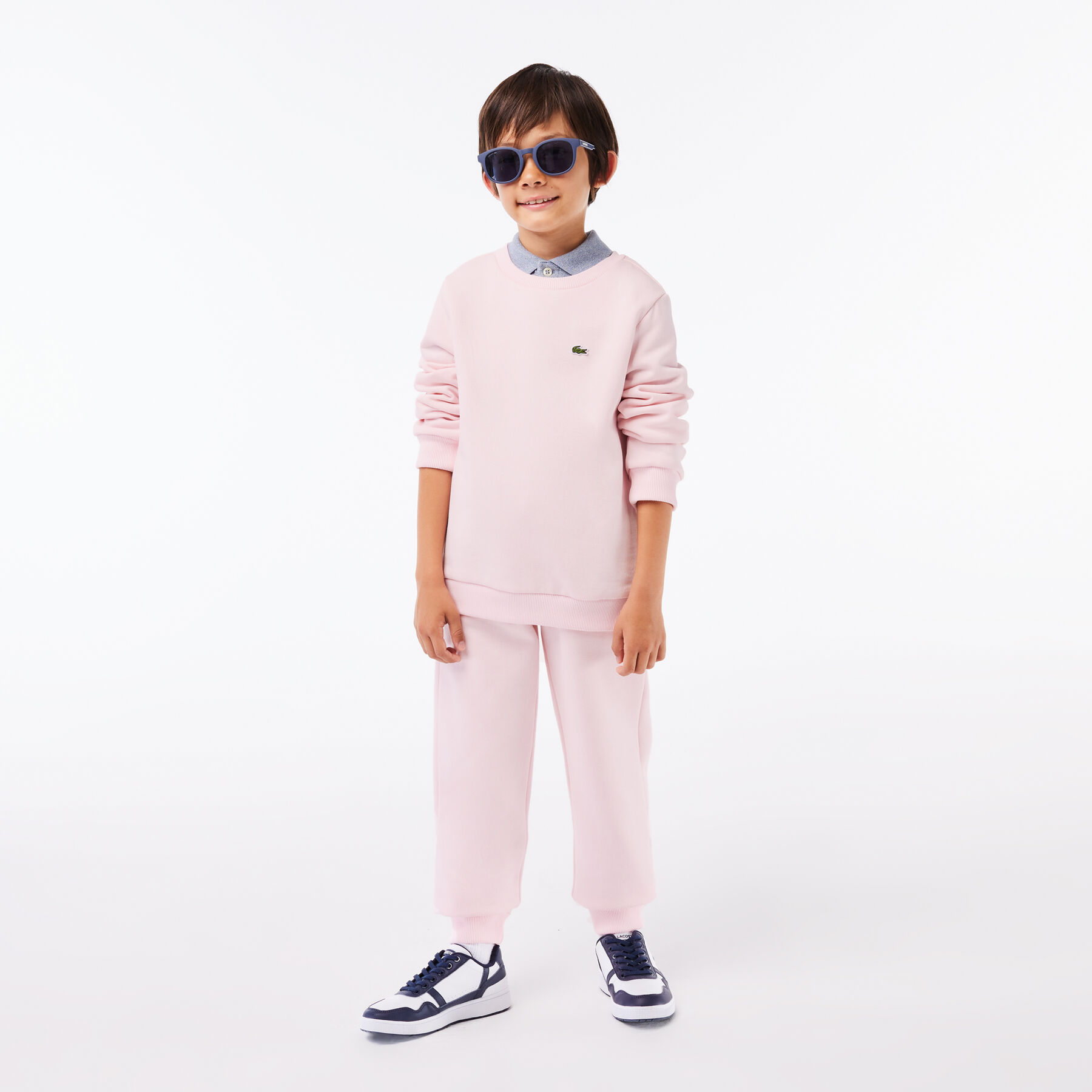 Kids' Lacoste Organic Cotton Flannel Sweatshirt - SJ5284-00-T03
