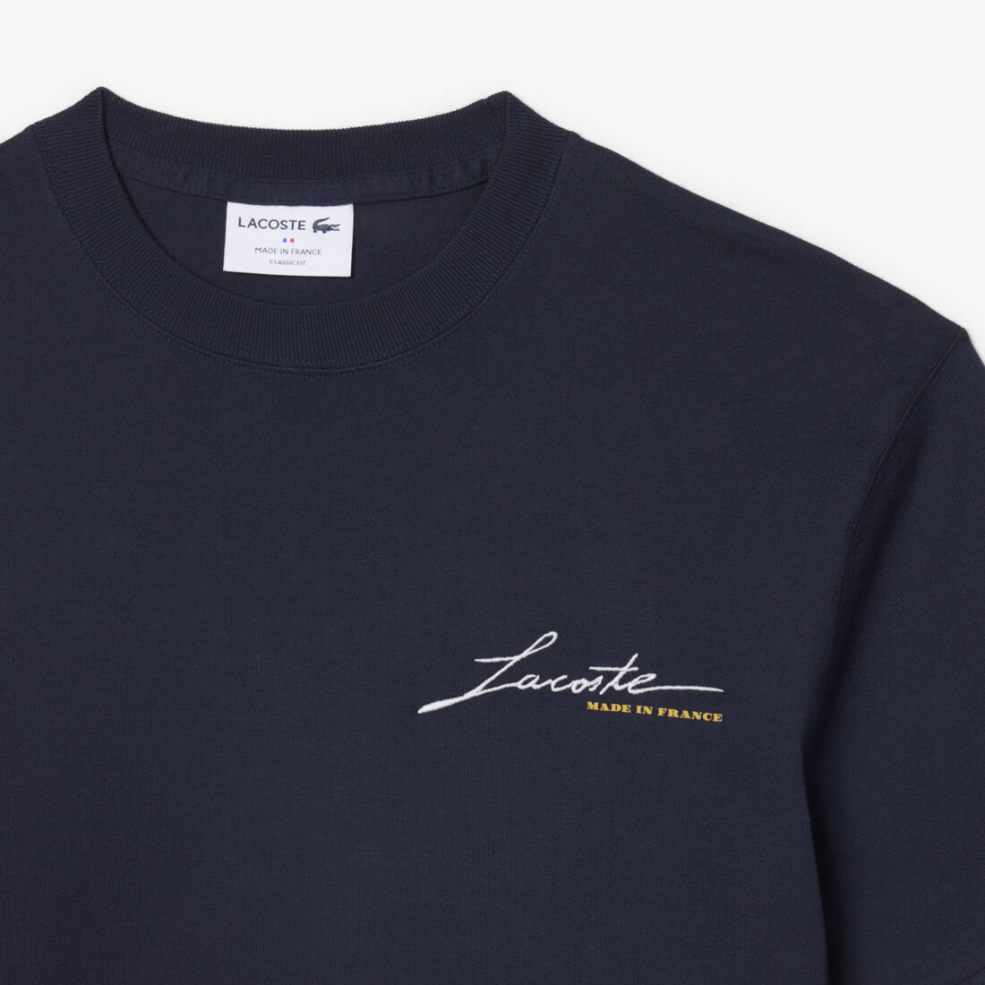 French Made Signature Embroidery T-shirt French Made Signature Embroidery T-shirt - TH8606-00-MXQ