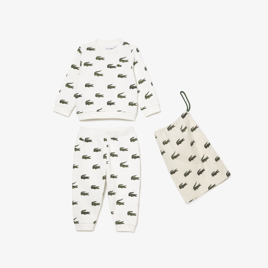 Croc Print Cotton Pyjamas Gift Set - 4J1177-00-X0N