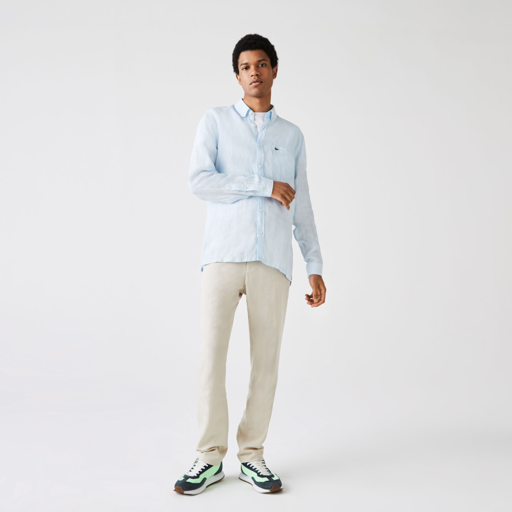 Men's Regular Fit Linen Shirt Men's Regular Fit Linen Shirt