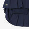 lacoste oxford cotton pleated skirt