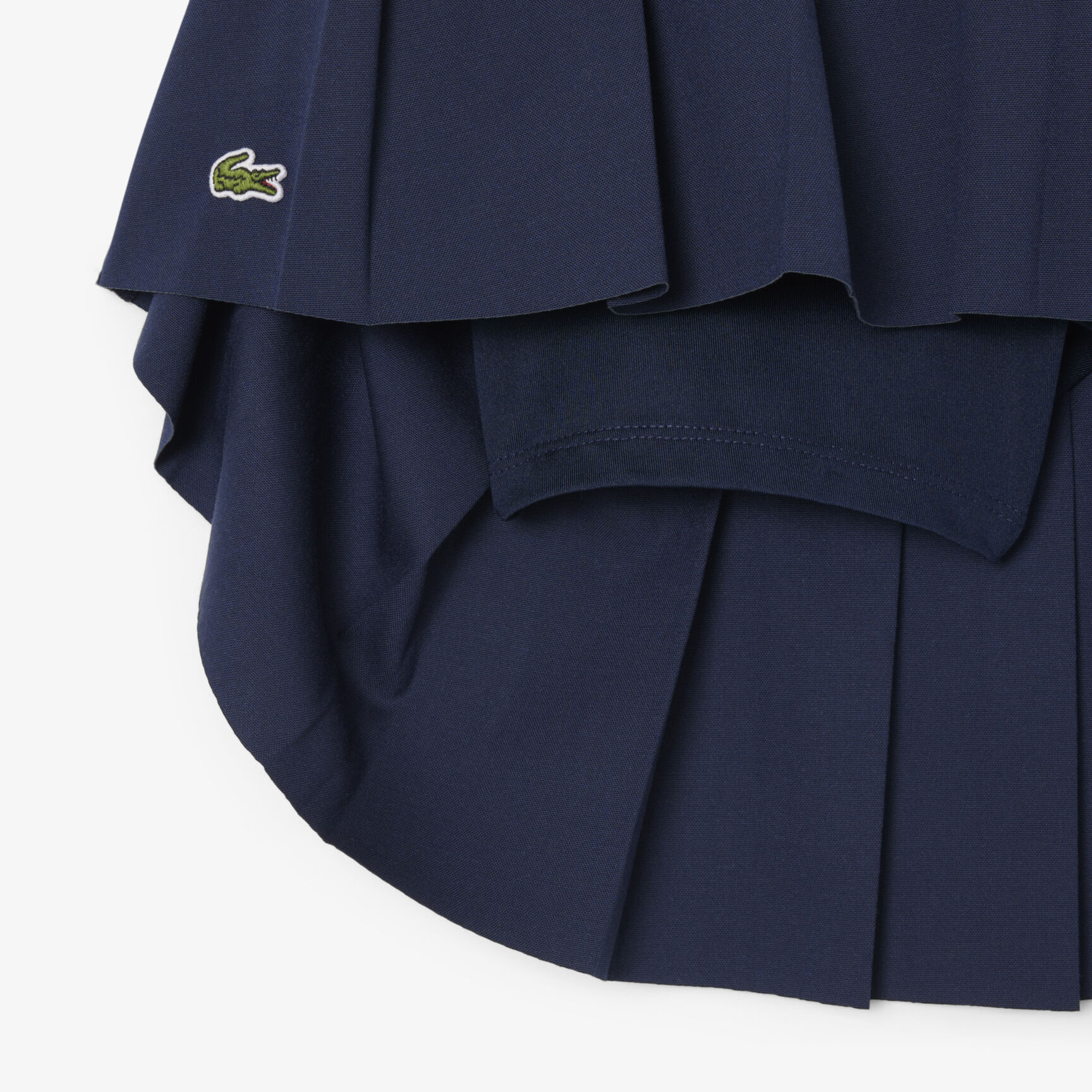 Oxford Cotton Pleated Skirt Oxford Cotton Pleated Skirt - JJ0927-00-166