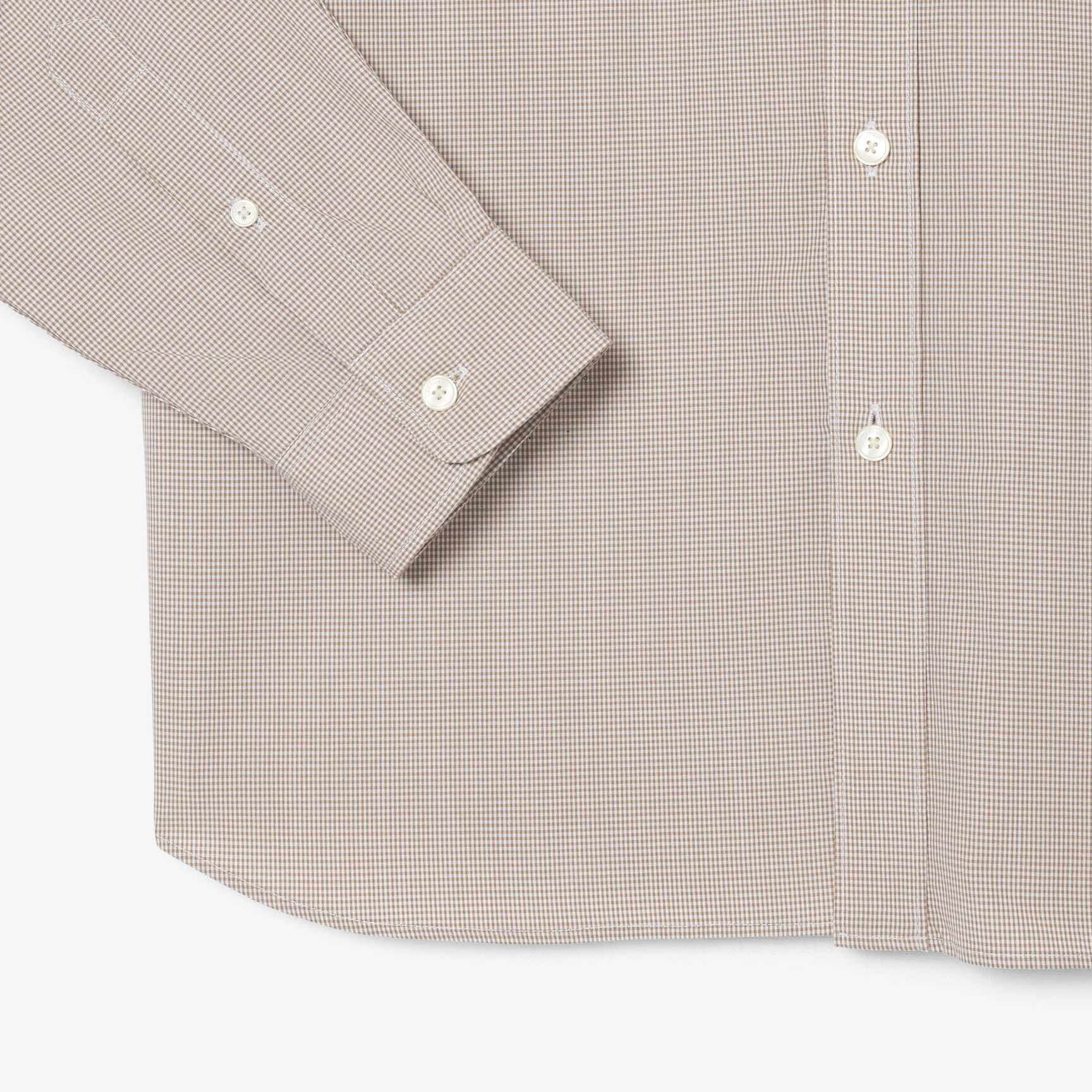 Regular Fit Gingham Poplin Shirt - CH5621-00-7HI