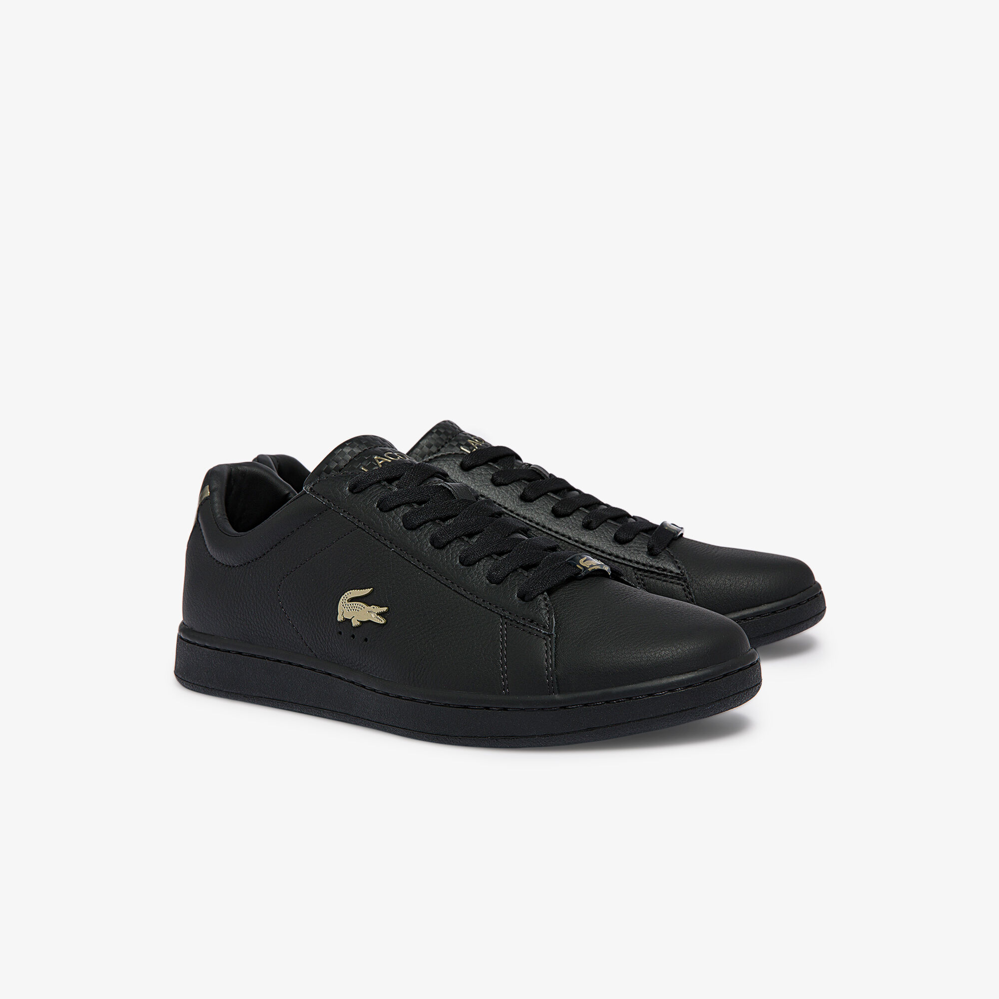 Men's Carnaby Evo Leather Platinum Detailing Trainers