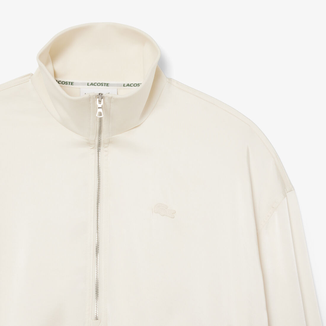 سترة كبيرة الحجم بسحاب عالي الرقبة High Zipped Neck Oversized Popover Jacket - CF9961-00-XFJ