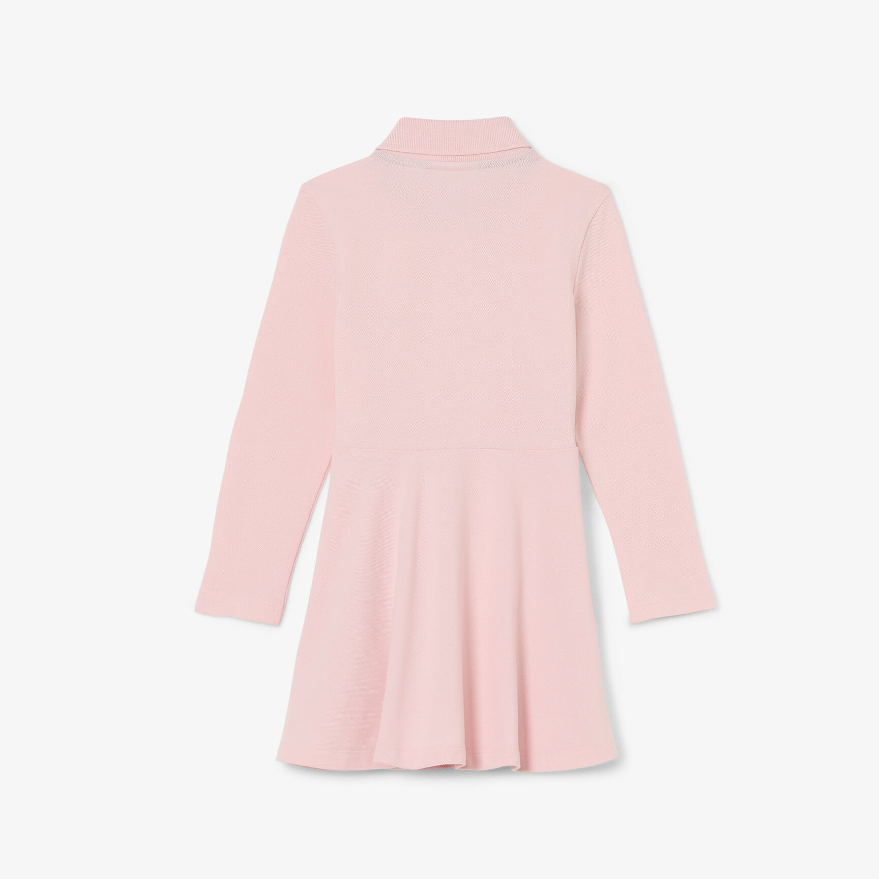 Long Sleeved Stretch Pique Polo Dress Long Sleeved Stretch Pique Polo Dress - EJ0904-00-ADY