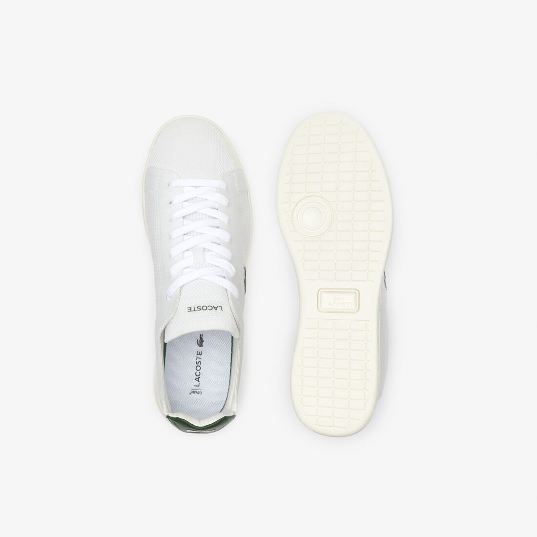Men's Lacoste Carnaby Pique Textile Trainers Men's Lacoste Carnaby Pique Textile Trainers - 45SMA0023-082