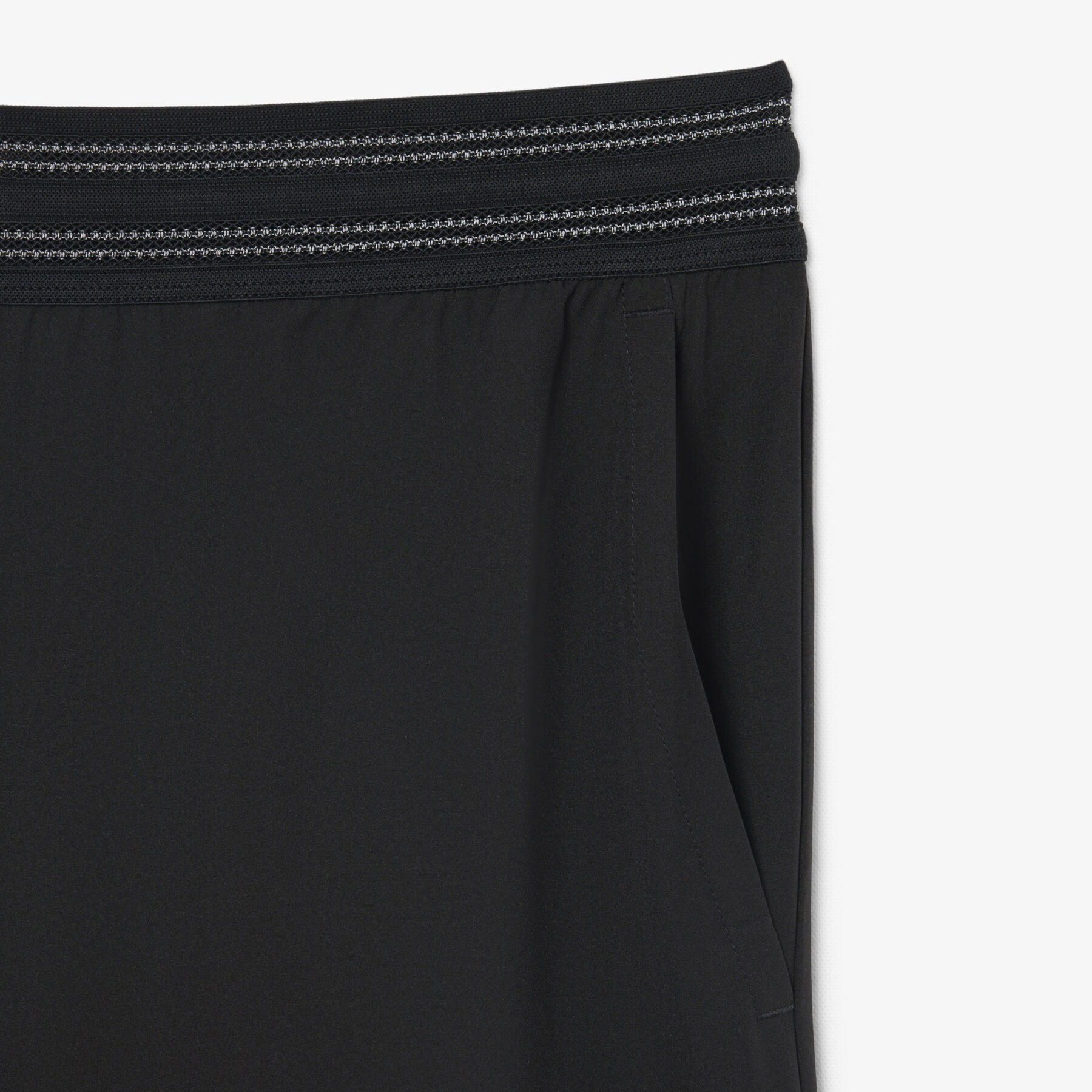 lacoste ultra dry reflective tennis shorts