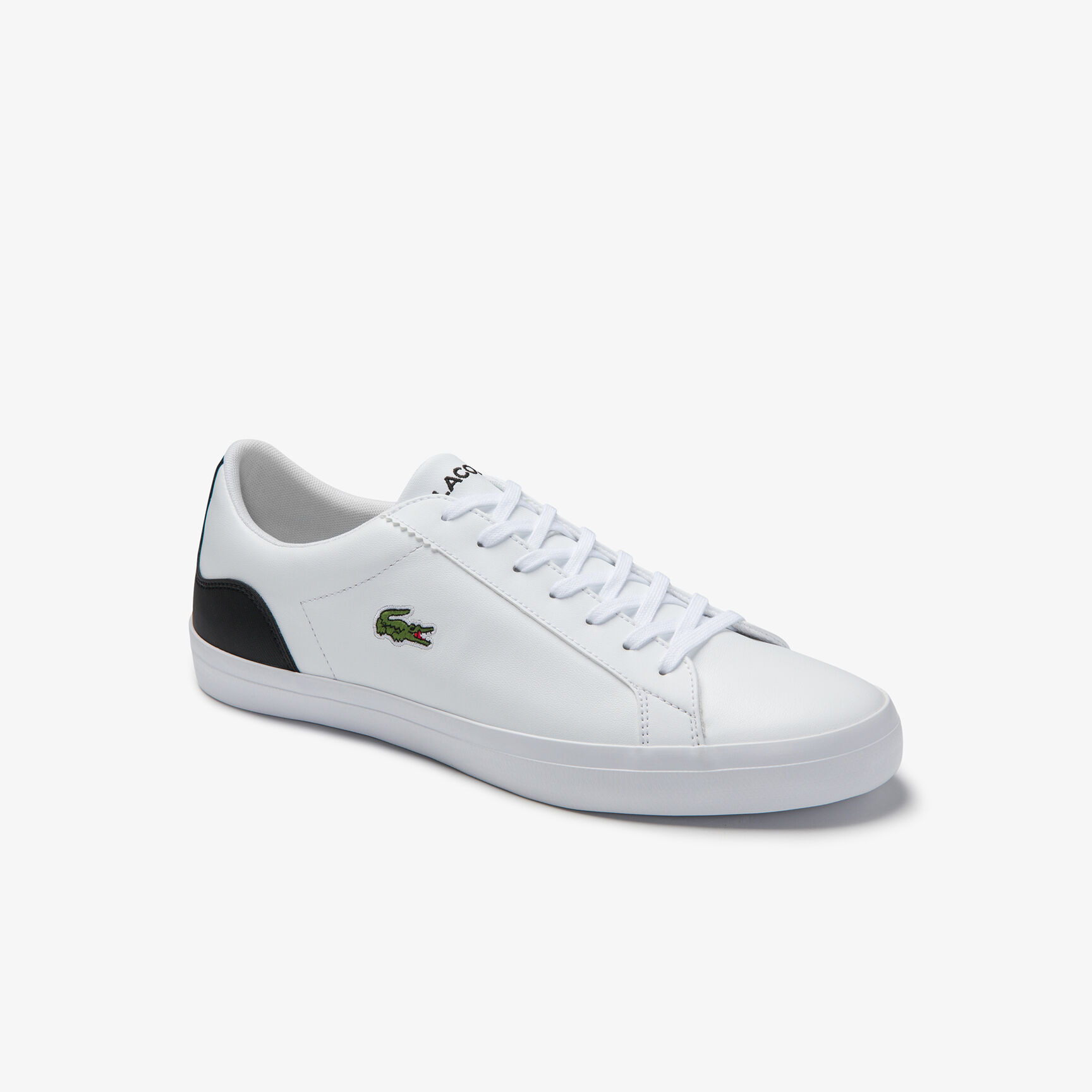 Men's Lerond Textured Leather and Synthetic Trainers Men's Lerond Textured Leather and Synthetic Trainers