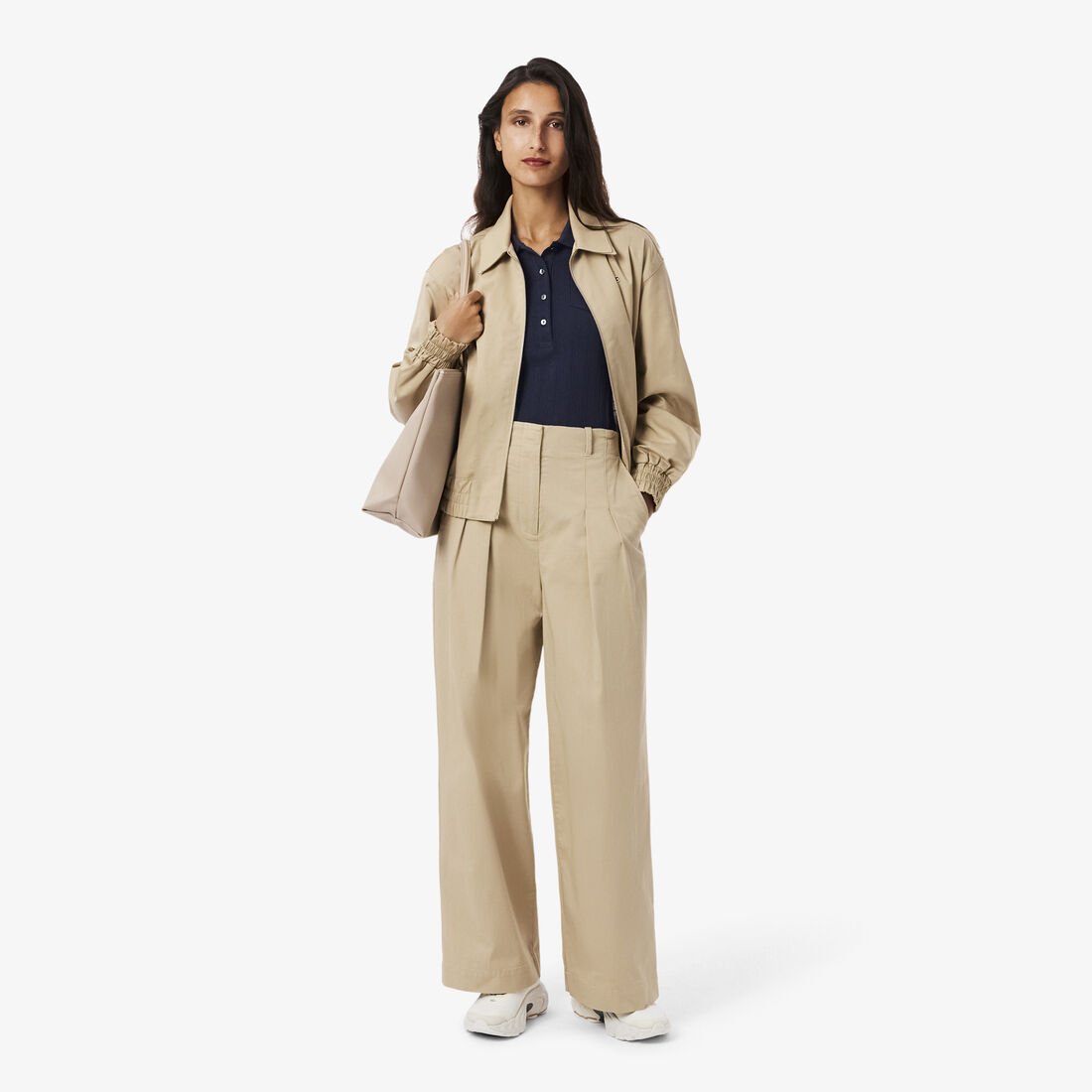 قميص بولو بوينتيل L.12.D ضيق بنقشة Slim Fit Pointelle Branded L.12.D Polo Shirt - DF5296-00-166